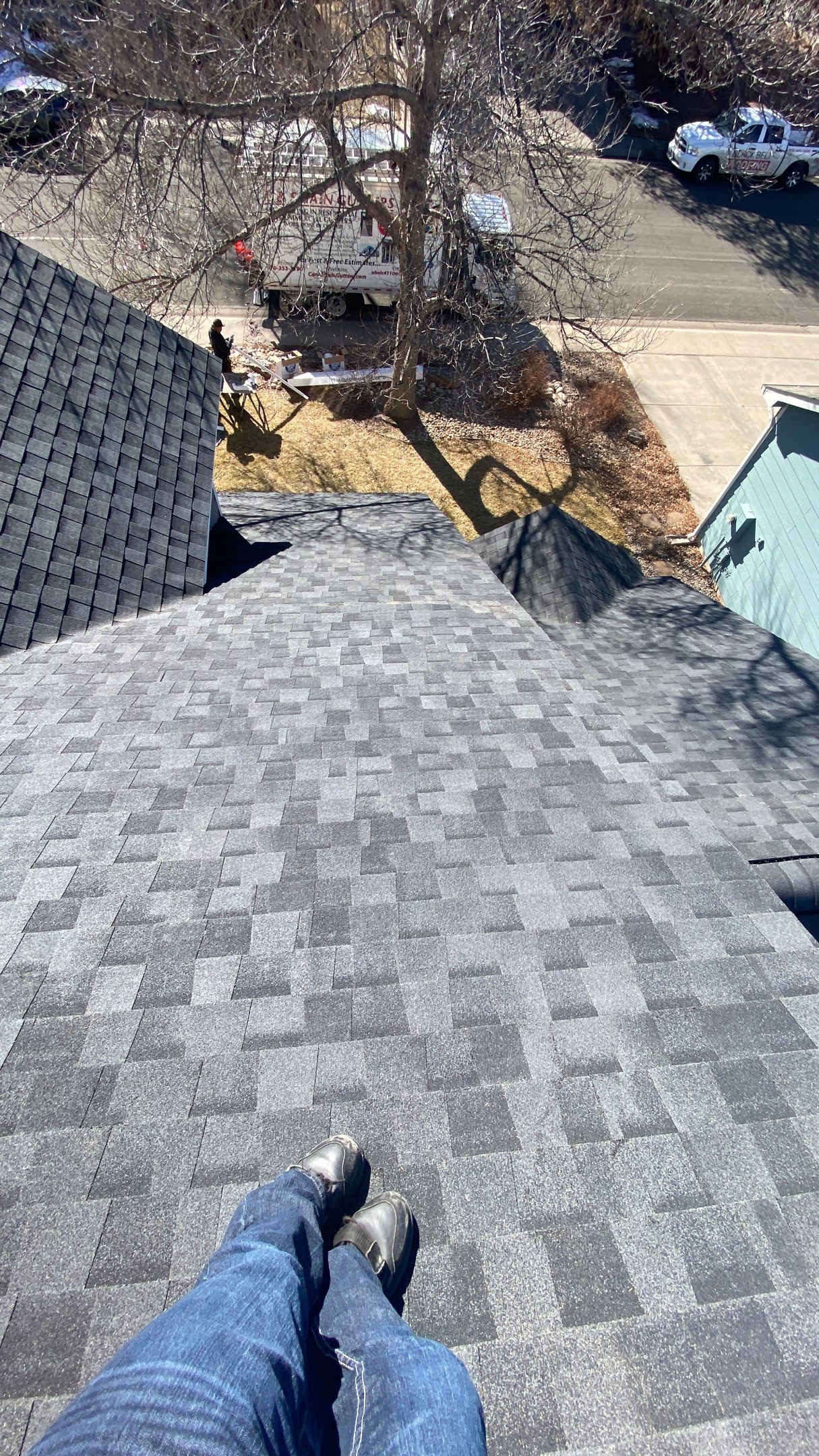 Resdiental Hail Damage Roof Replacement using Certainteed Northgate by Black Belt Roofing