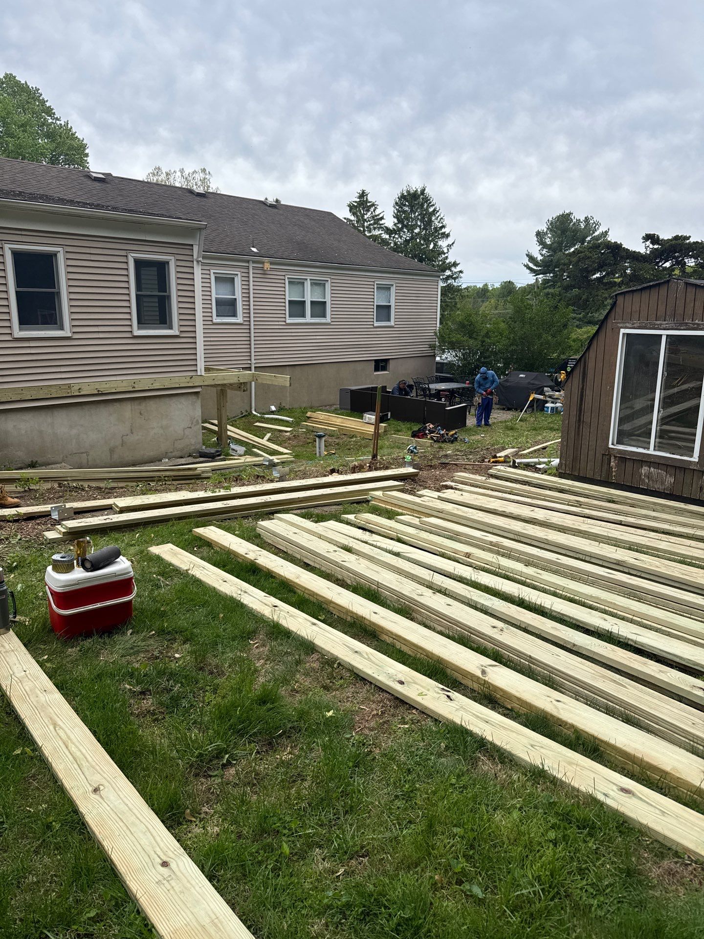New Deck in Chester, New Jersey by deck guardian
