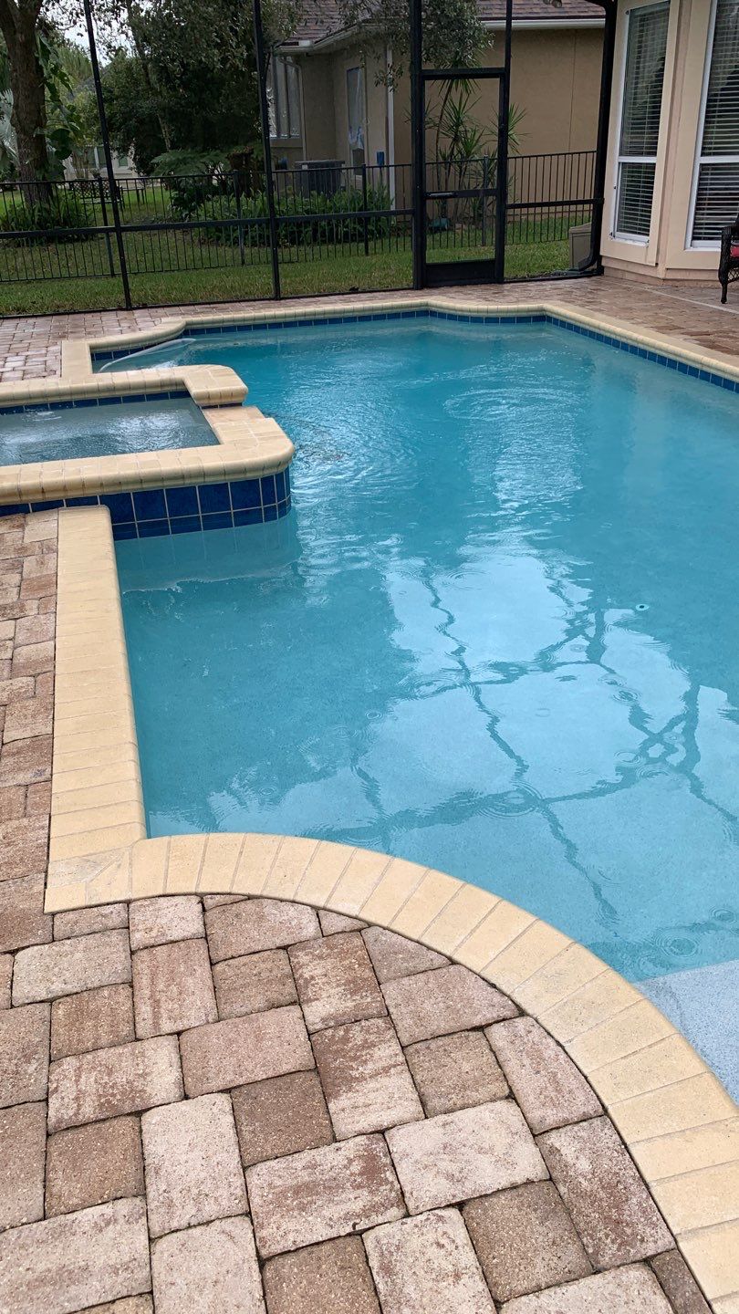 Pool Deck using Concrete Sealant by DuraSeal