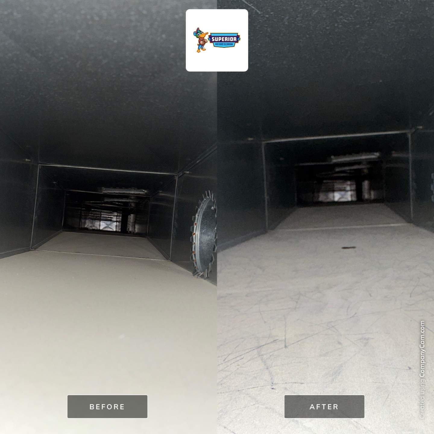 Air Duct Cleaning With a Vacuum Truck in Canfield, OH by Superior Air Duct Cleaning