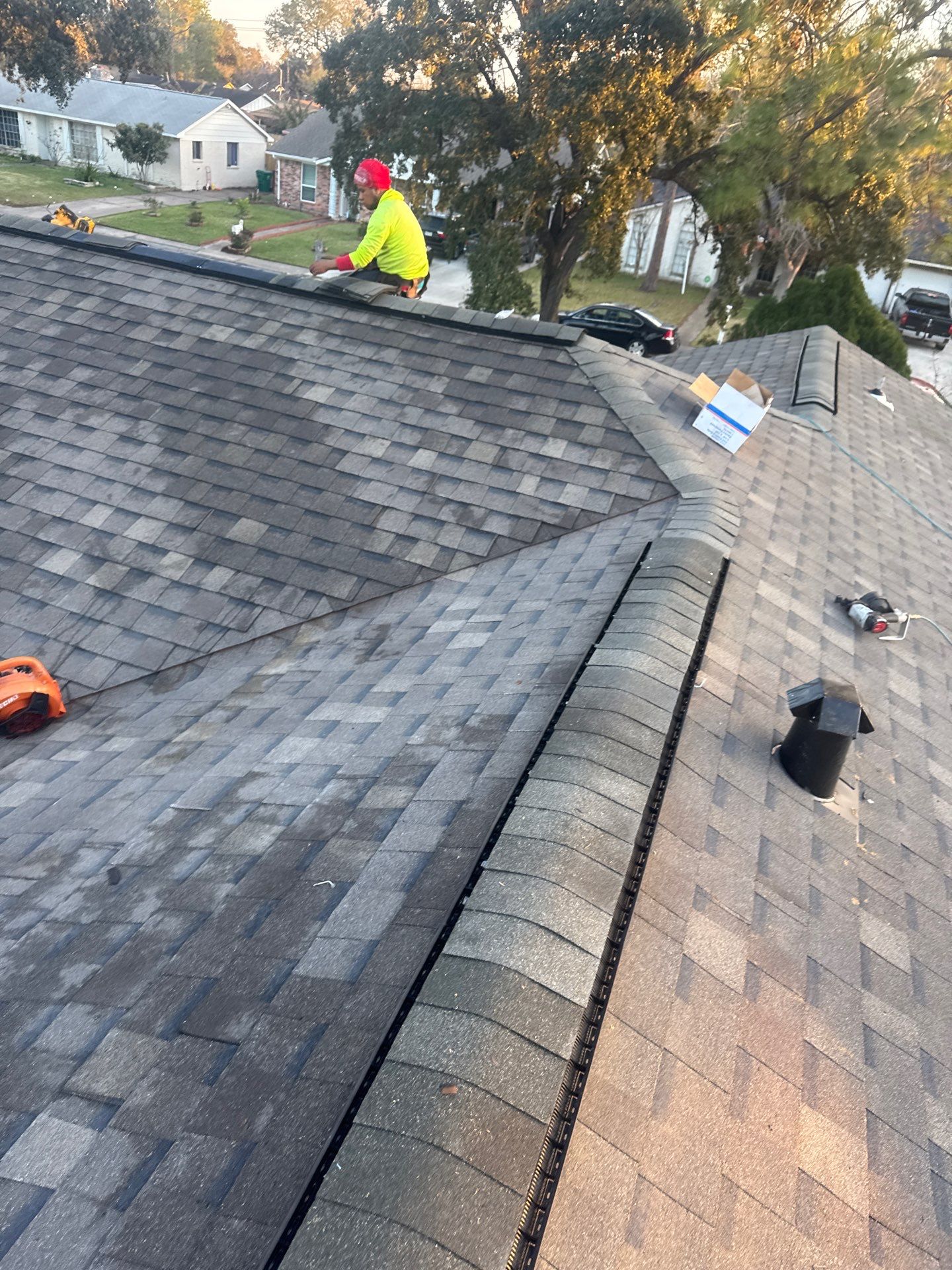 Project in Houston by Proud Roofing