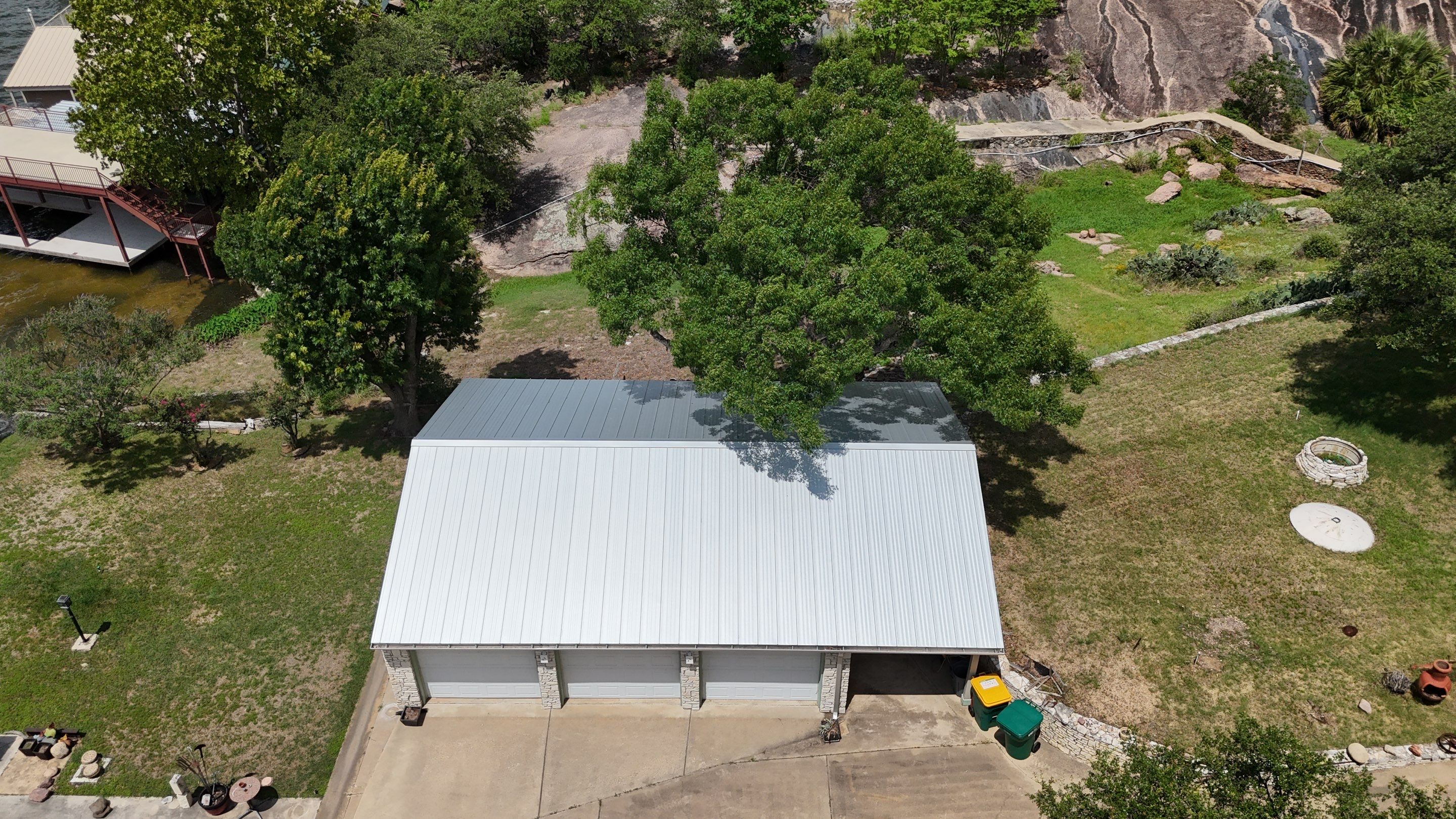 Residential Roof Replacement using 24 GA Snap-Loc - Galvalume by Action Exteriors Austin