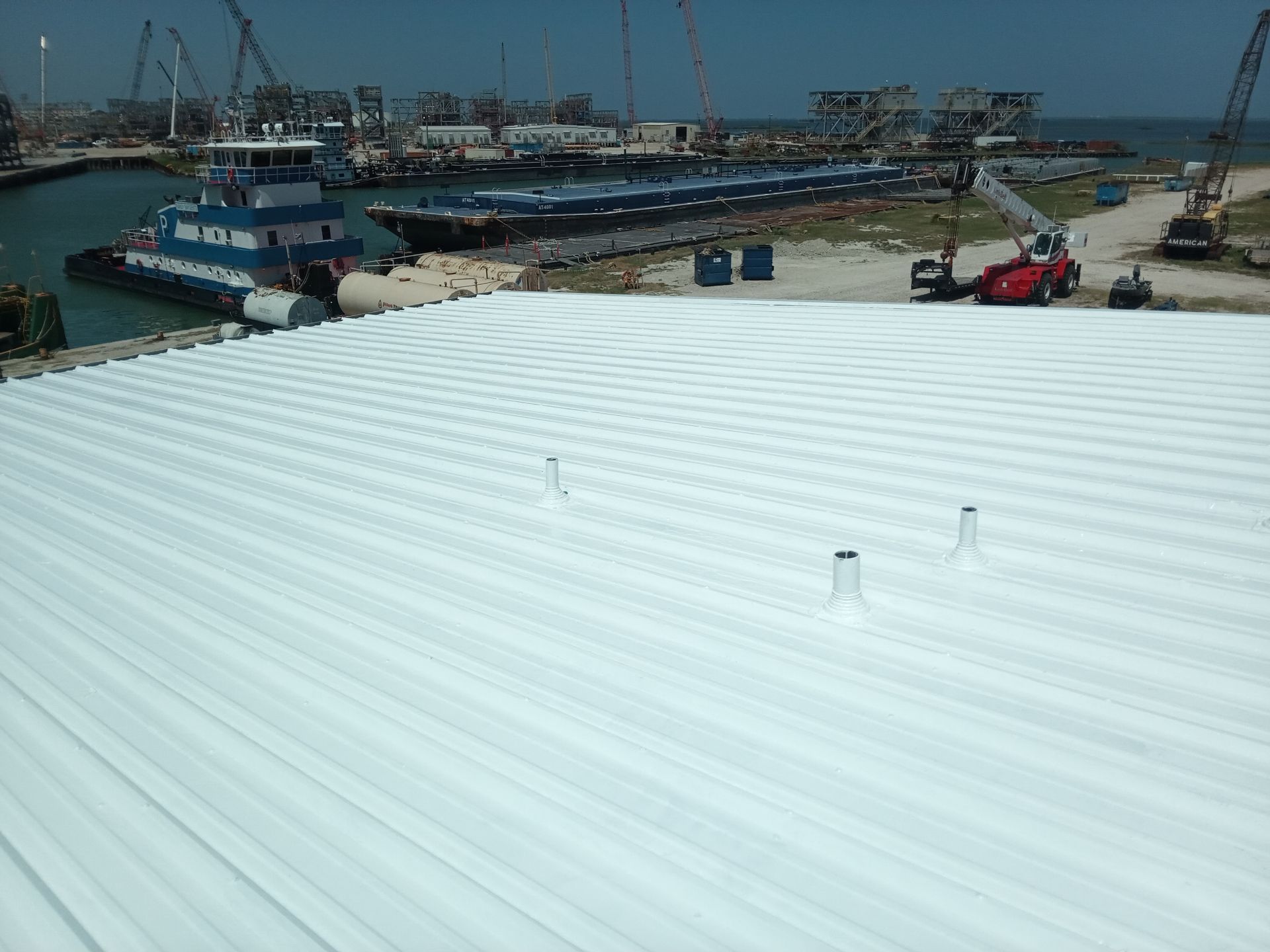 Ingleside Waterfront Industrial Waterproofing by Bayfront Roofing and Construction