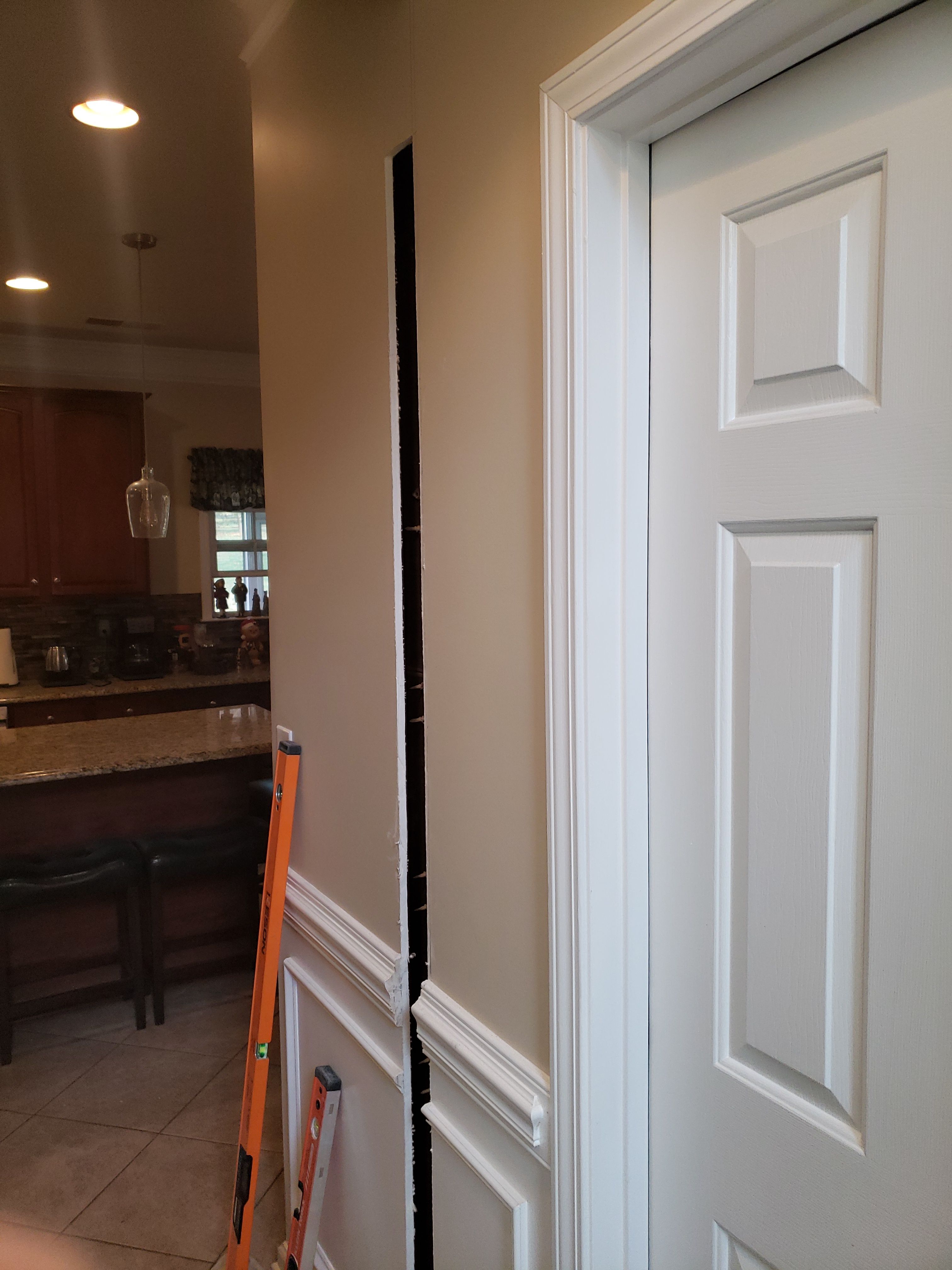 Entry Foyer Pocket Doors by A Step Above Handy LLC 