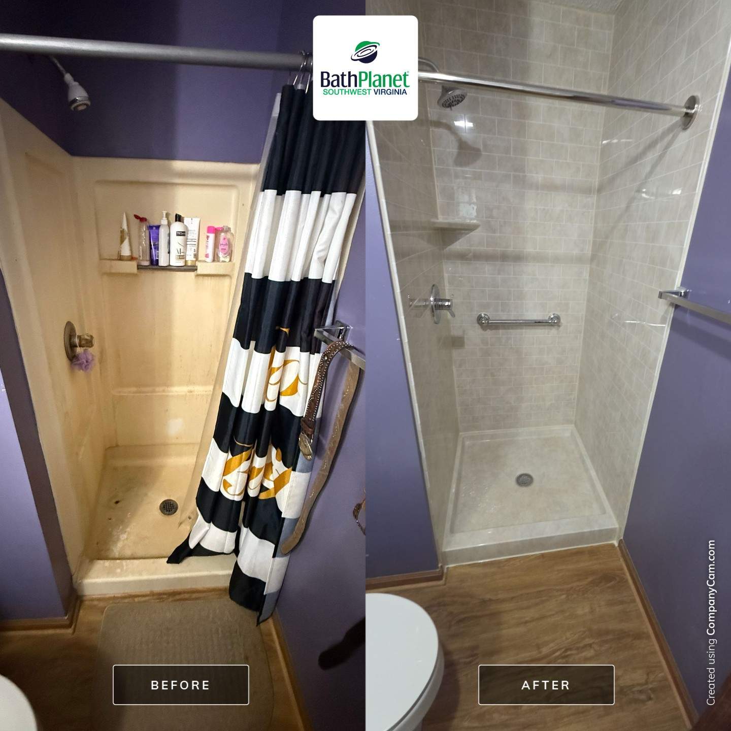 Shower Upgrade by BathPlanet SW Virginia