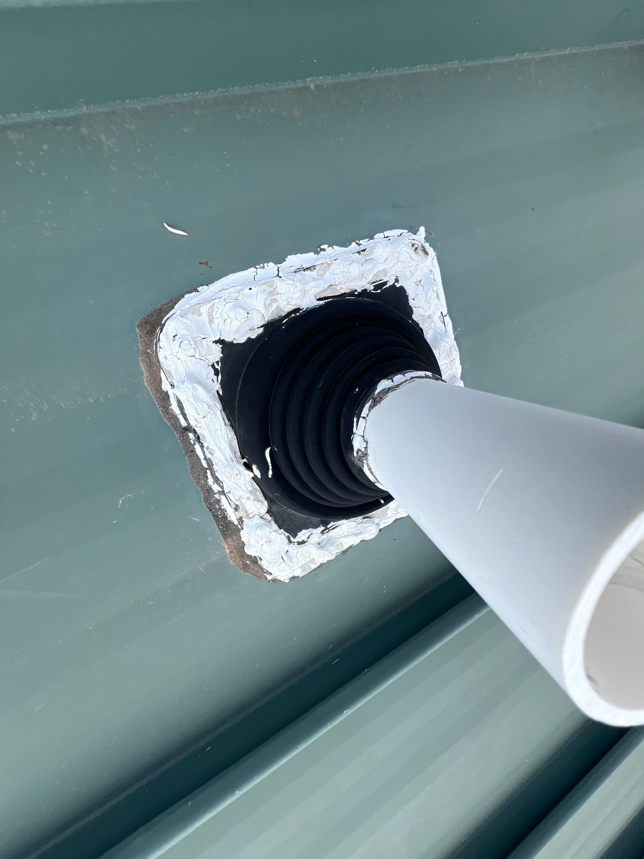 Hail Damage using Metal by Roof Repair Company