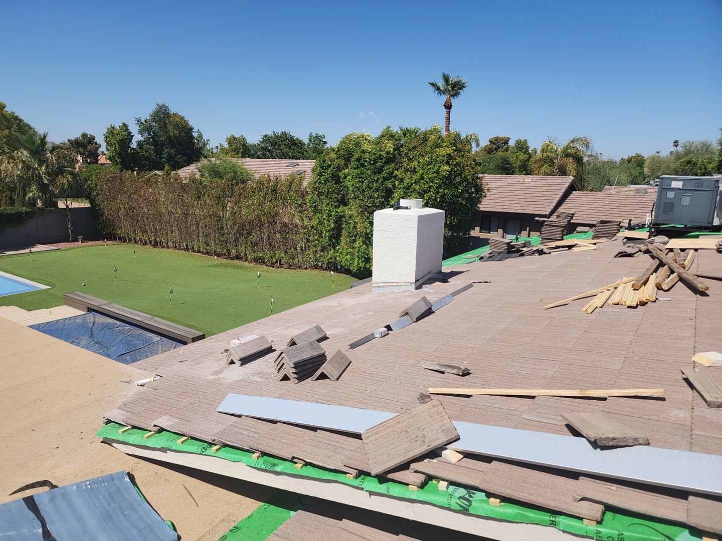 Driftwood Concrete Tile by Reimagine Roofing