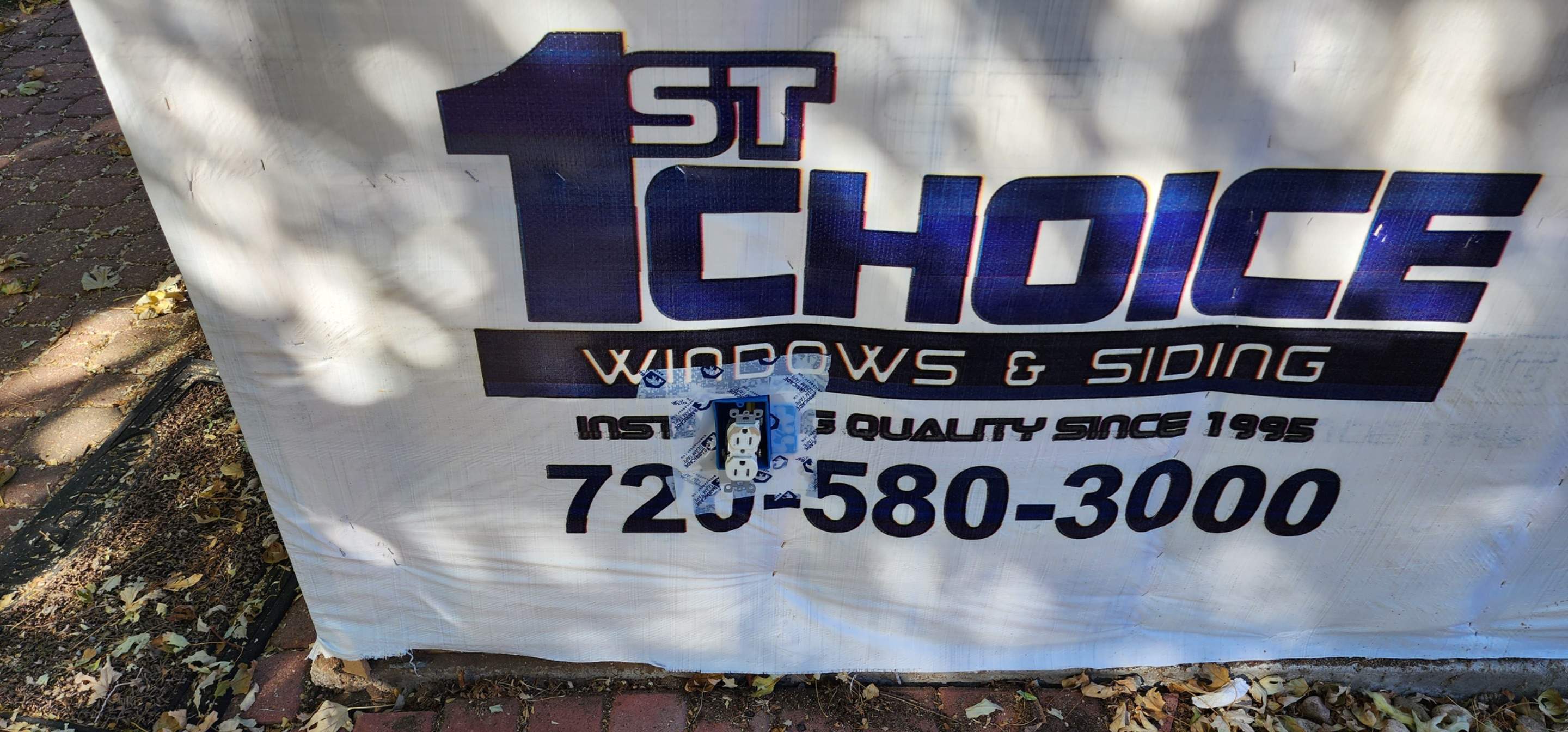 Beautiful little home in Denver receiving Lp Smartside Siding by 1st choice windows and siding