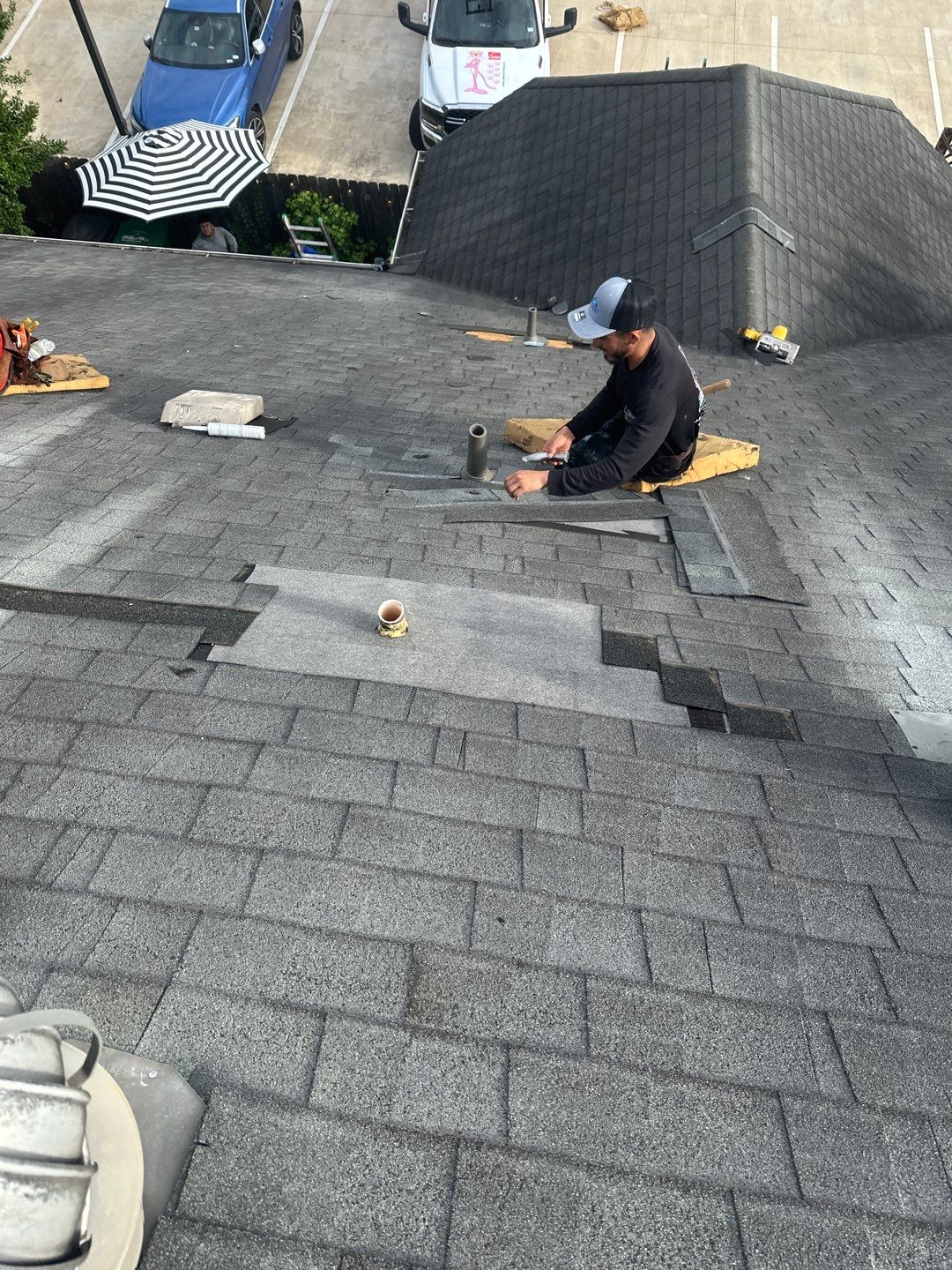 Residential Roofing Repair using Owen's Corning Duration (Lifetime) Shingles by Roof Repair Company