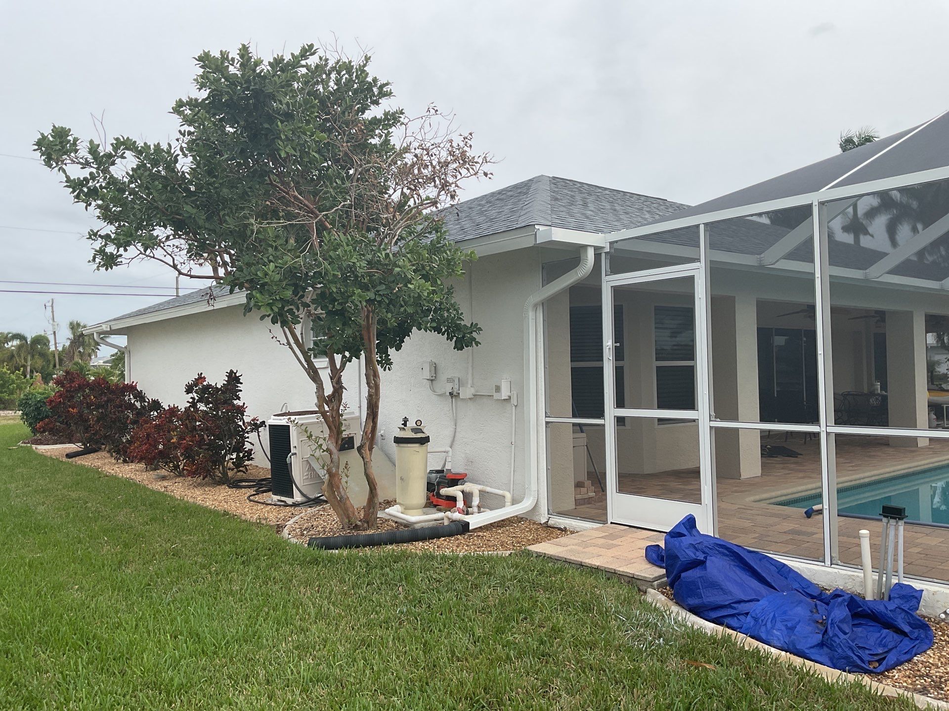 Soffit and Fascia Installation in Cape Coral FL by Gutter Professors