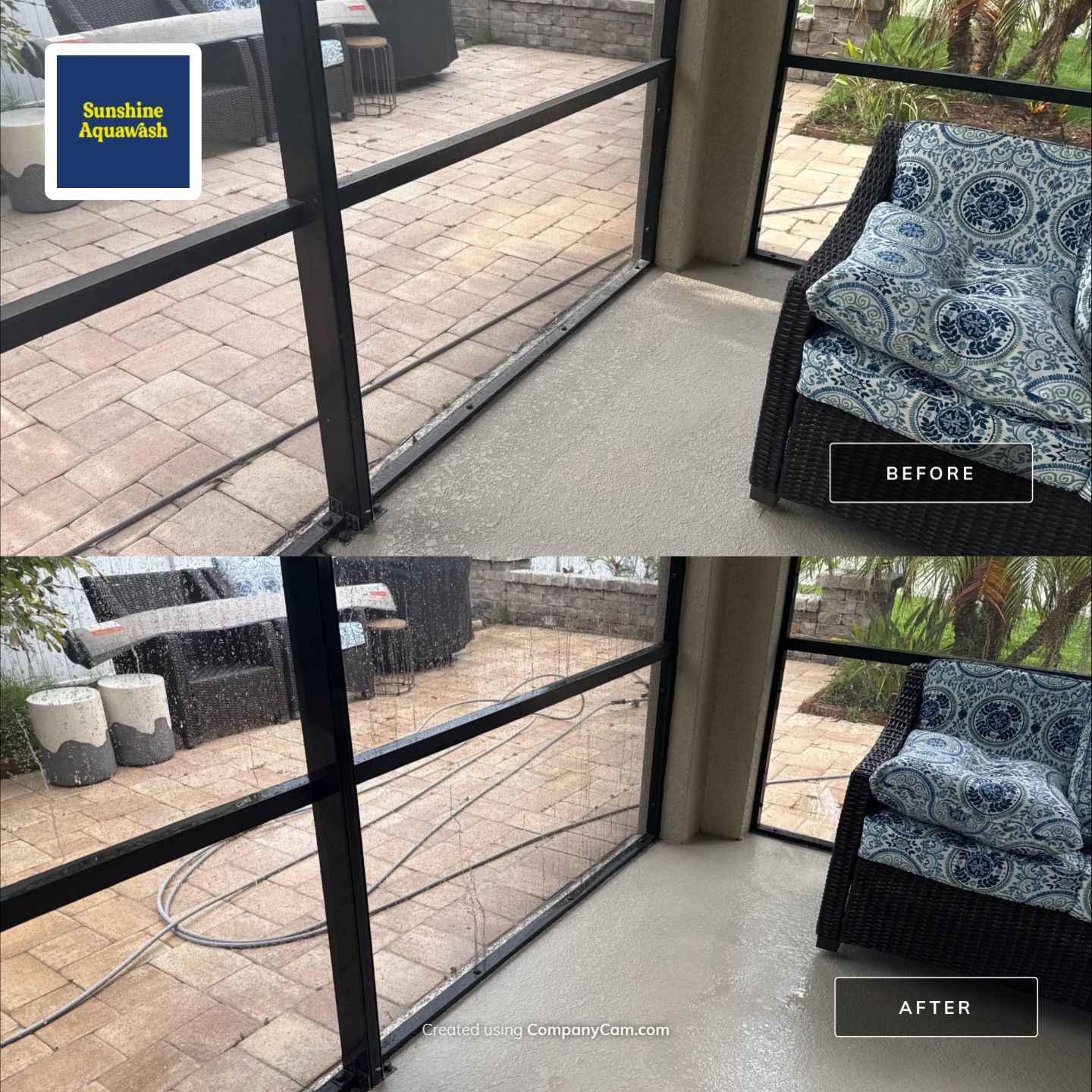 Pool Deck, Lanai & Pool Cage Cleaning in Oakleaf Hammock – Ellenton, FL 34222 by Sunshine AquaWash