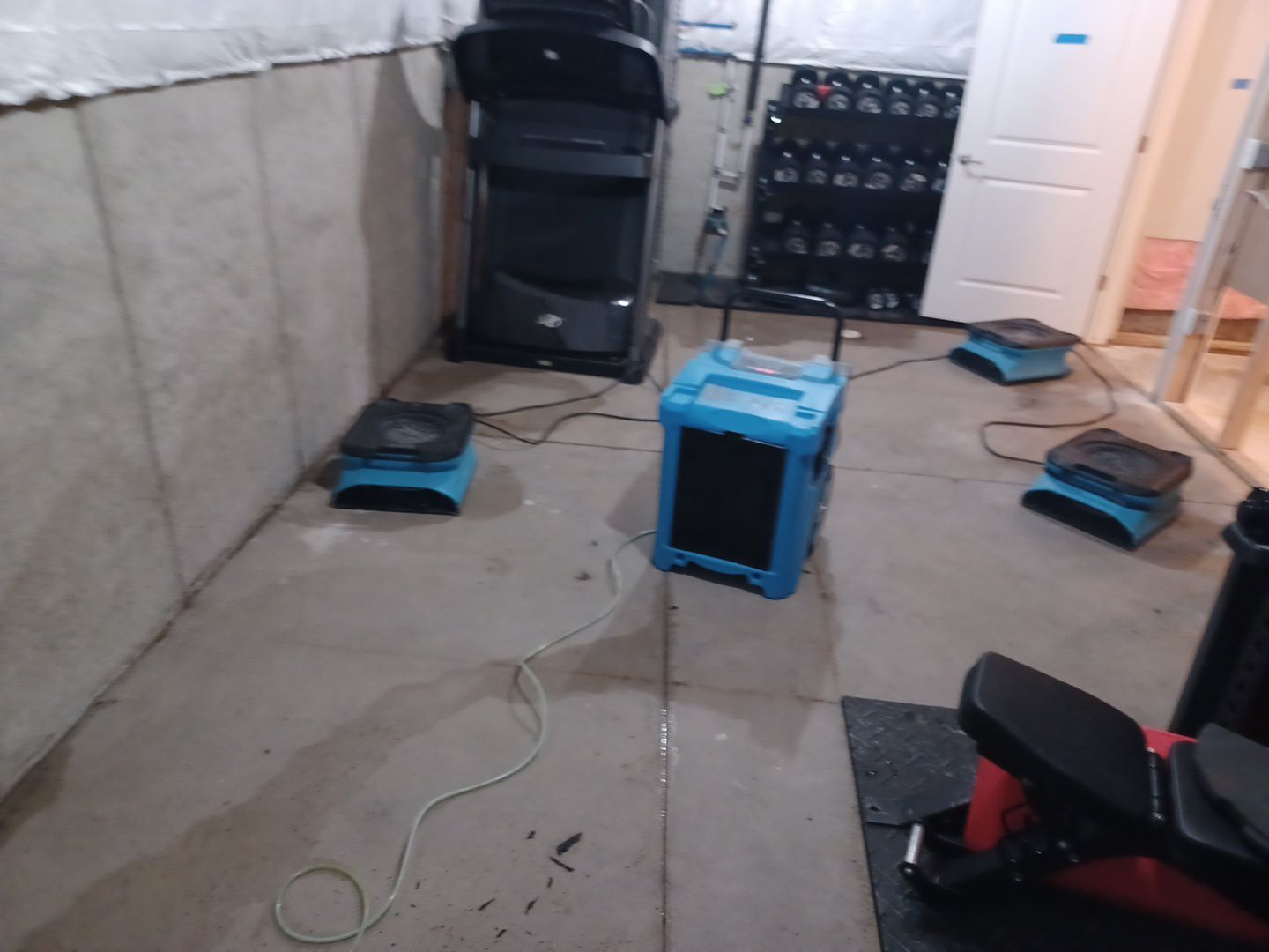 Project in South Lyon by EzDry Water Mitigation & Property Restoration