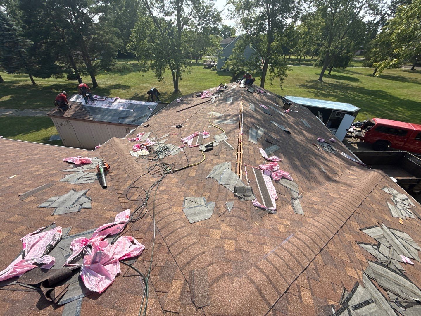 Roof Replacement using Owens Corning Tru Definitions by 180 Contractors
