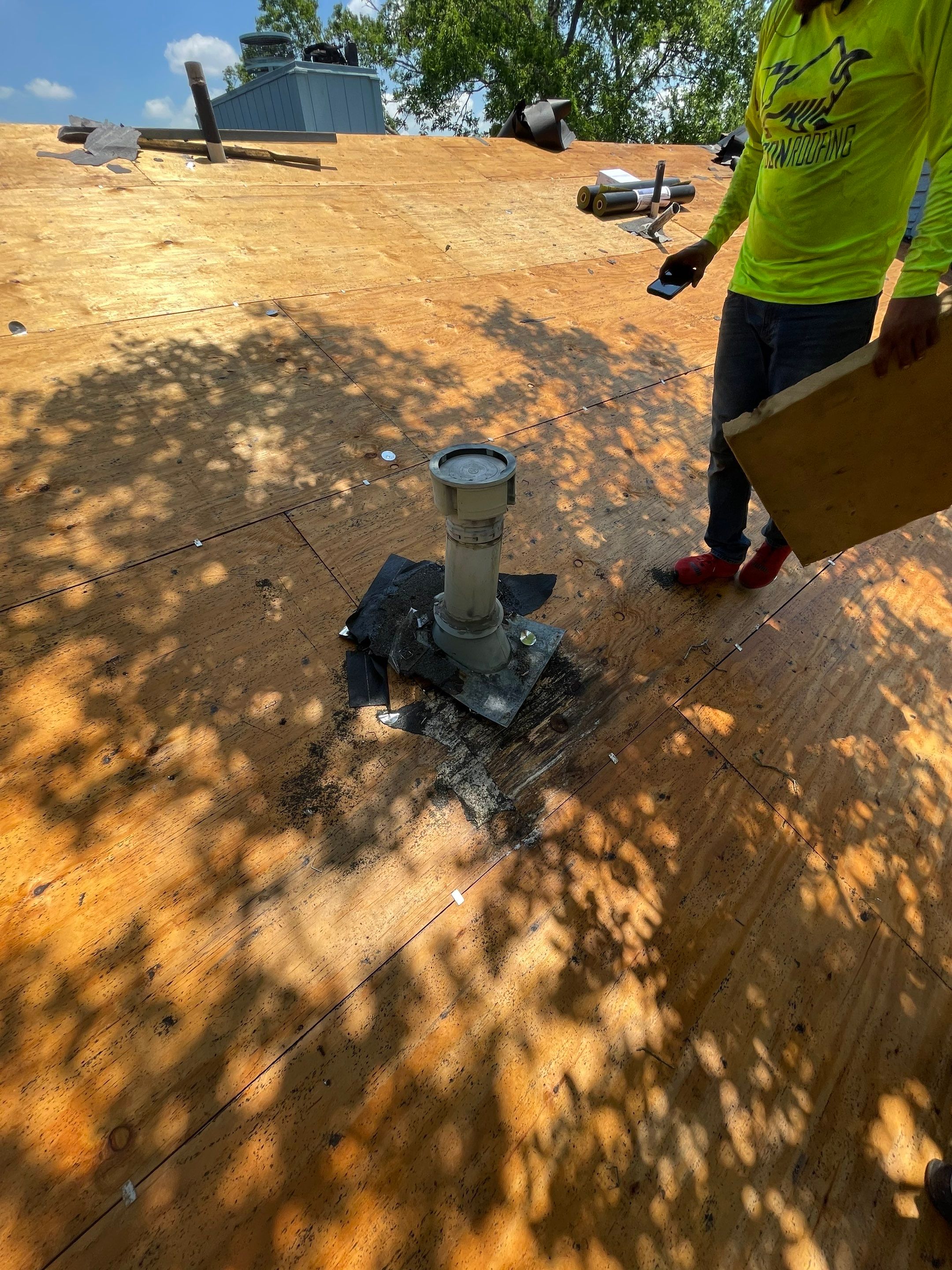 Austin Roof Project  by Bison Roofing  