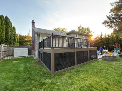 New Deck in East Hanover, New Jersey