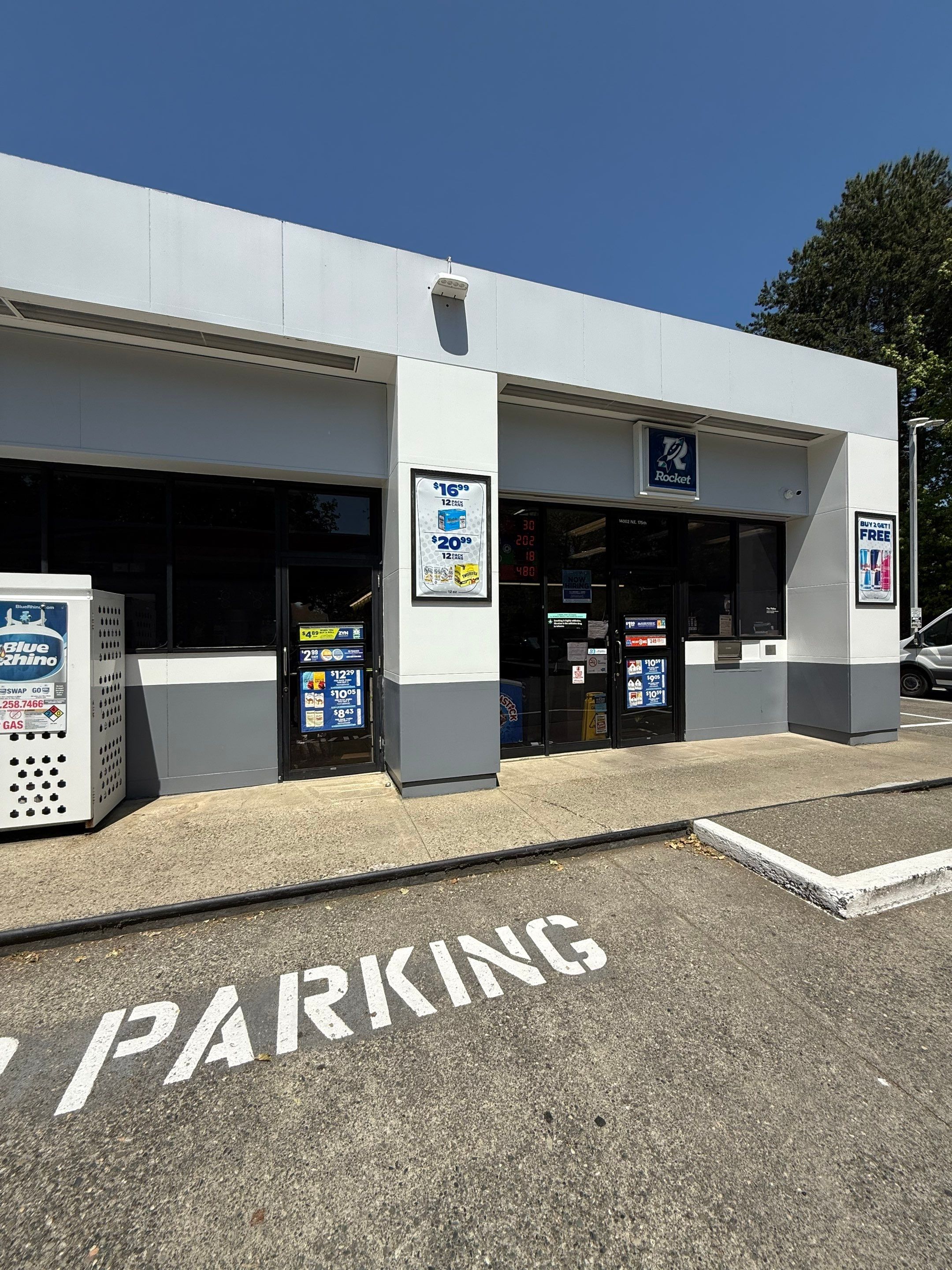 Gas Station in Woodinville by Aztec Electric LLC
