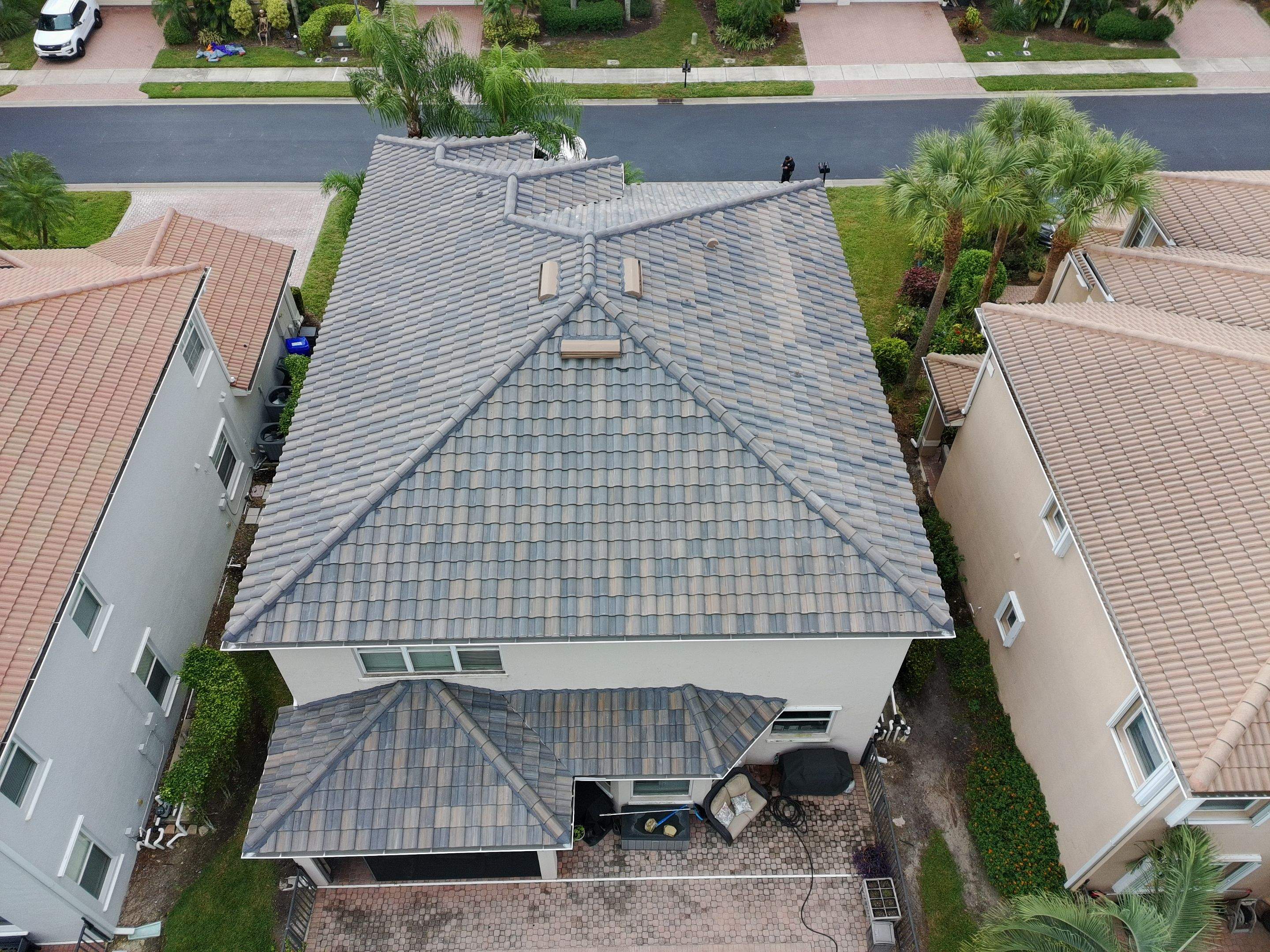 Residential Concrete Tile Install in Fort Myers, FL by International Roofing