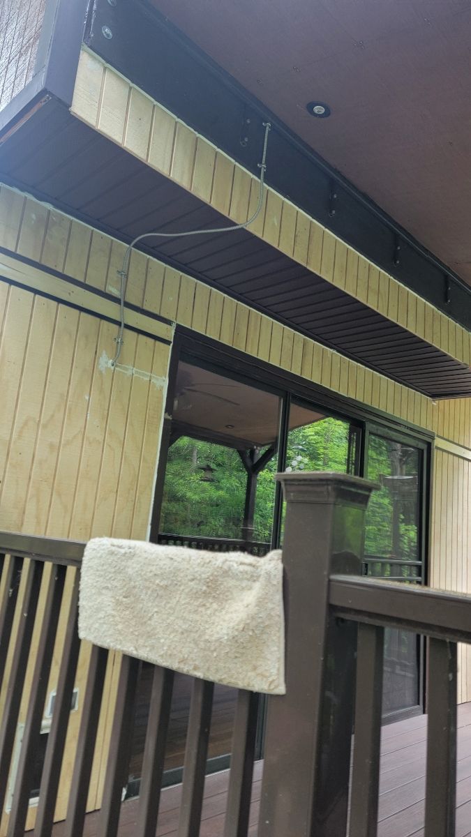 Woodbridge: T1-11 Pywood Panel Siding Installation by RM Banning, Inc.