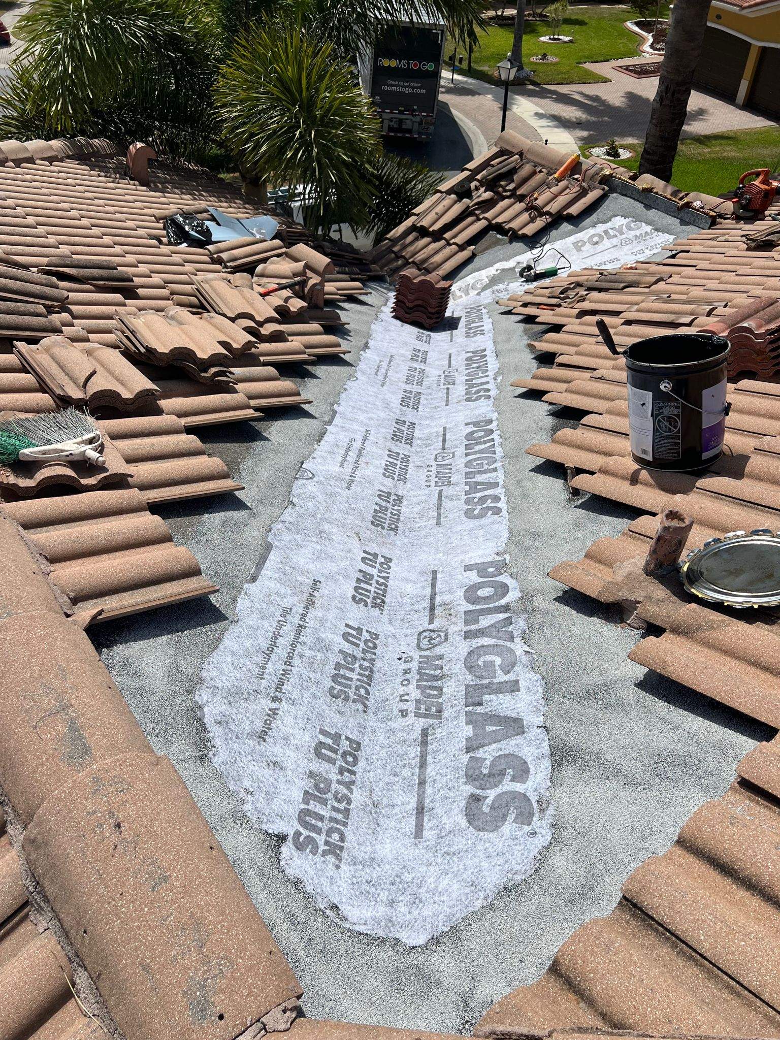 Project in Miramar by Silverline Roofing