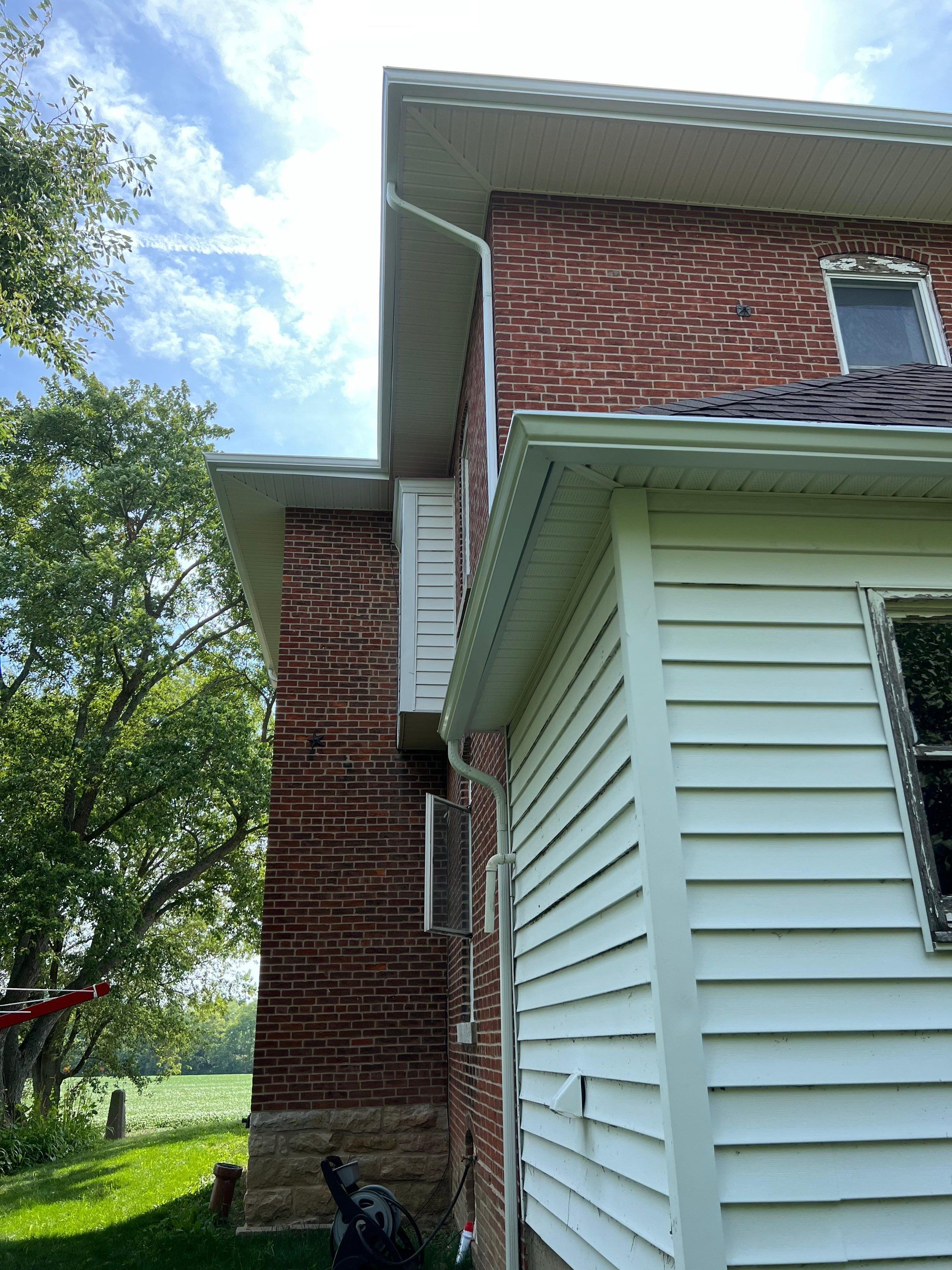 Soffit/fascia/gutter replacement by Nitro Roofing and Construction
