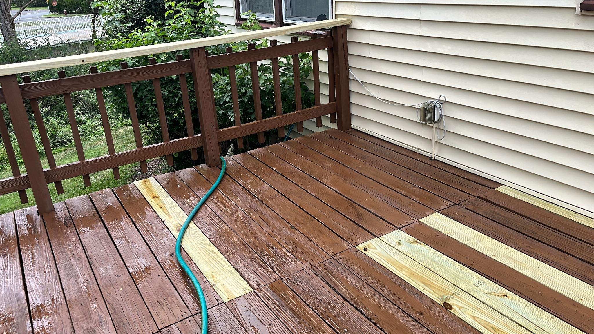 Deck Repair using Wood by Home Concepts Construction