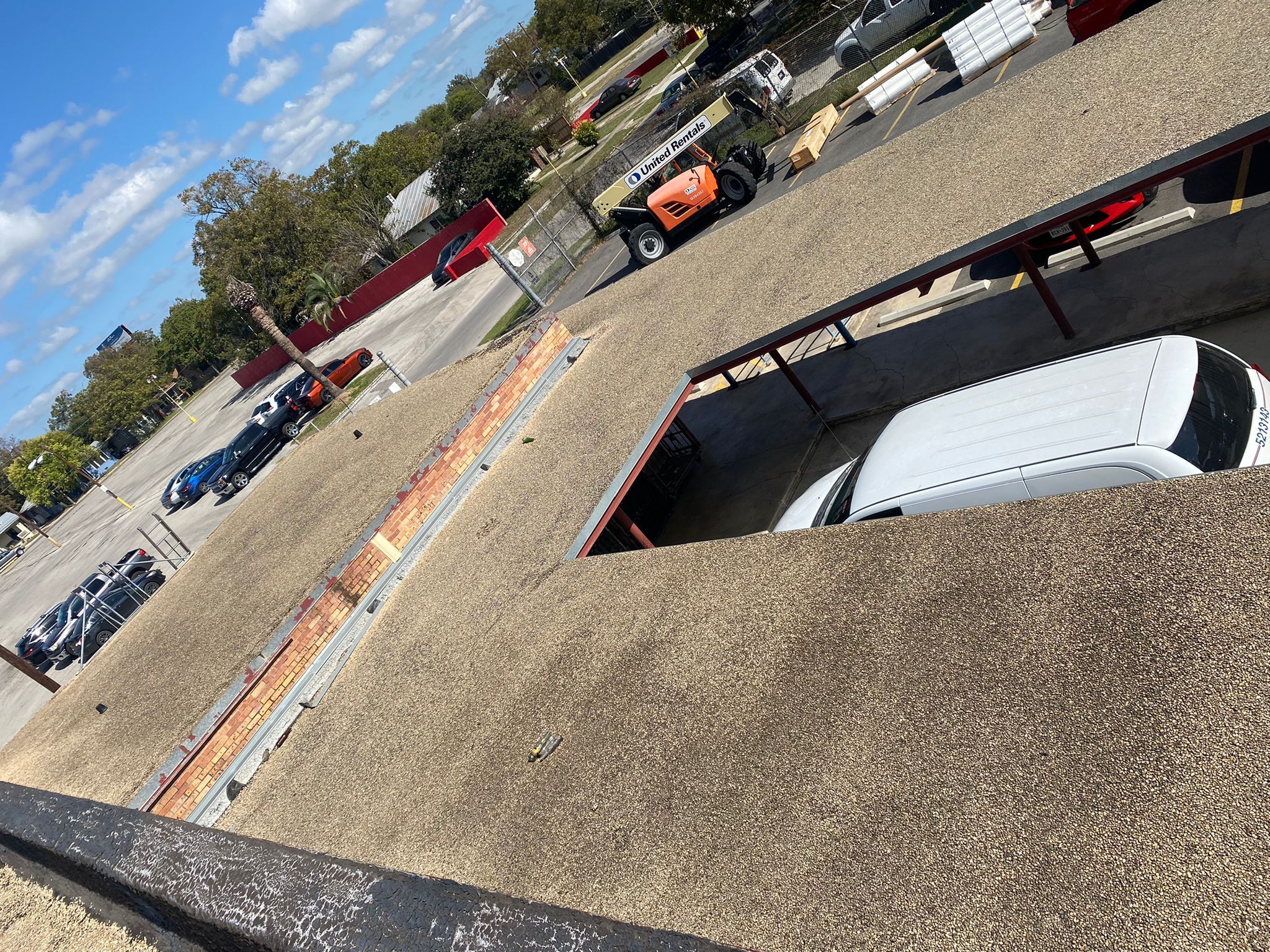San Antonio Post Office Recover with a 20 year NDL warranty by Grell Roofing, LLC