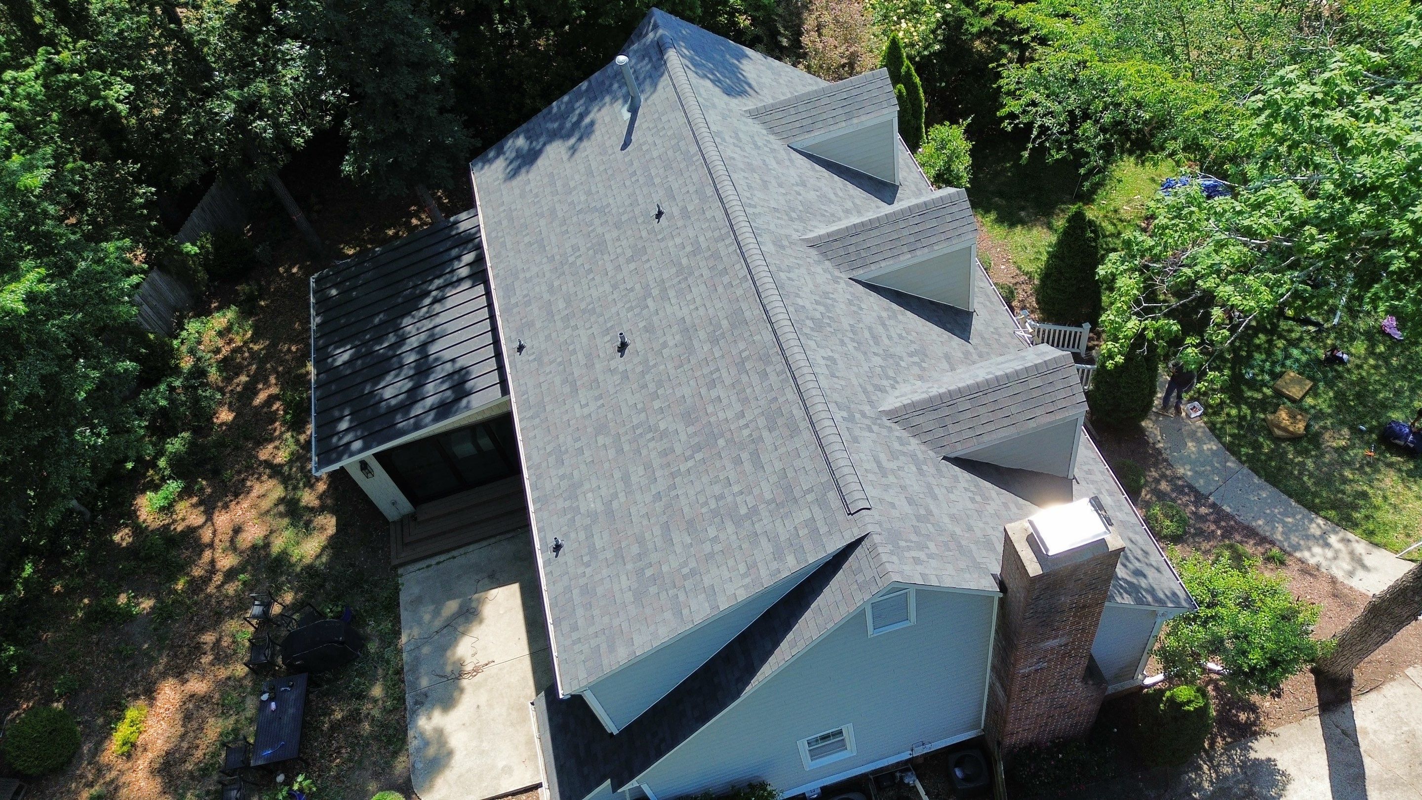 Residential Roof Replacement & Gutter Installation in Cary, NC by Carolina Professional Roofing, Inc  