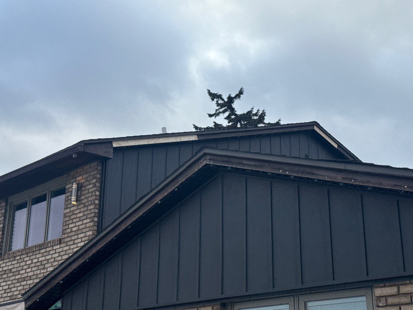 Siding Replacement using Ascend S12" Board & Batten by 180 Contractors