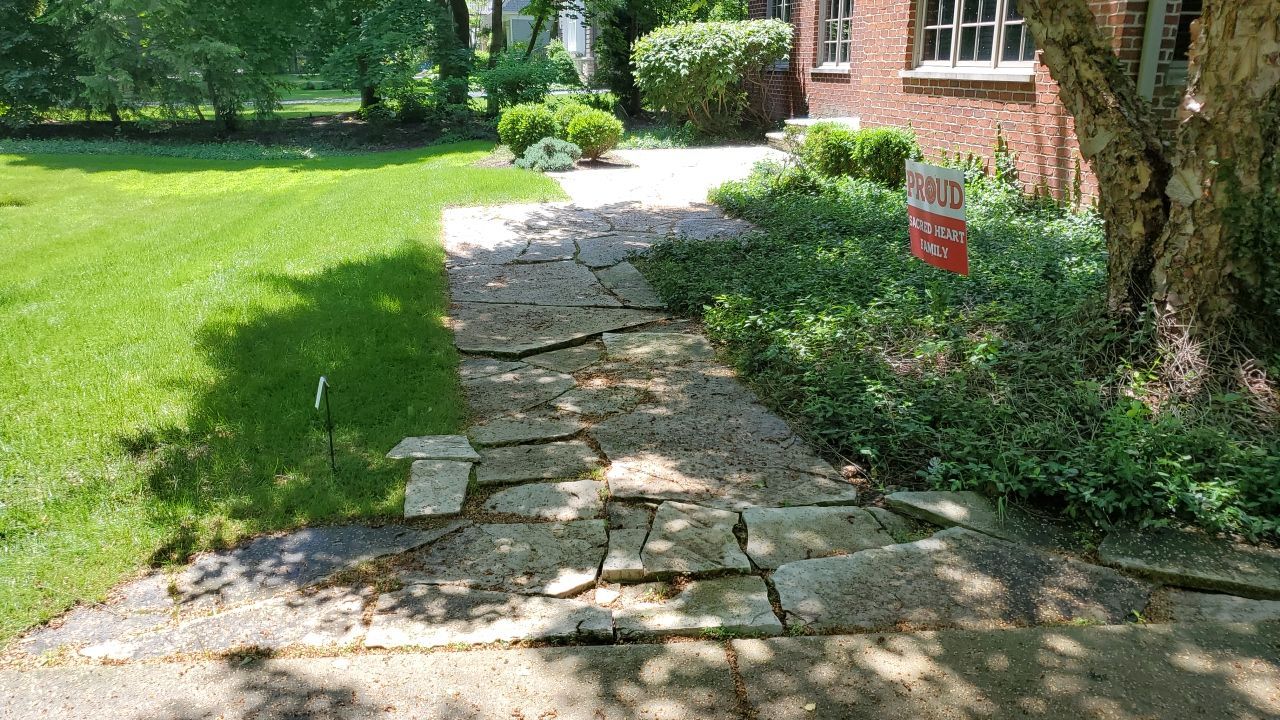 Exterior Stone and Concrete Surface Cleaning by Northern Power Washing LLC.