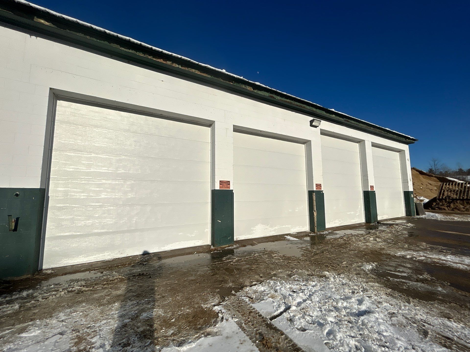 Door Installation using Raynor Commercial Aspen Garage Door by Keene Door