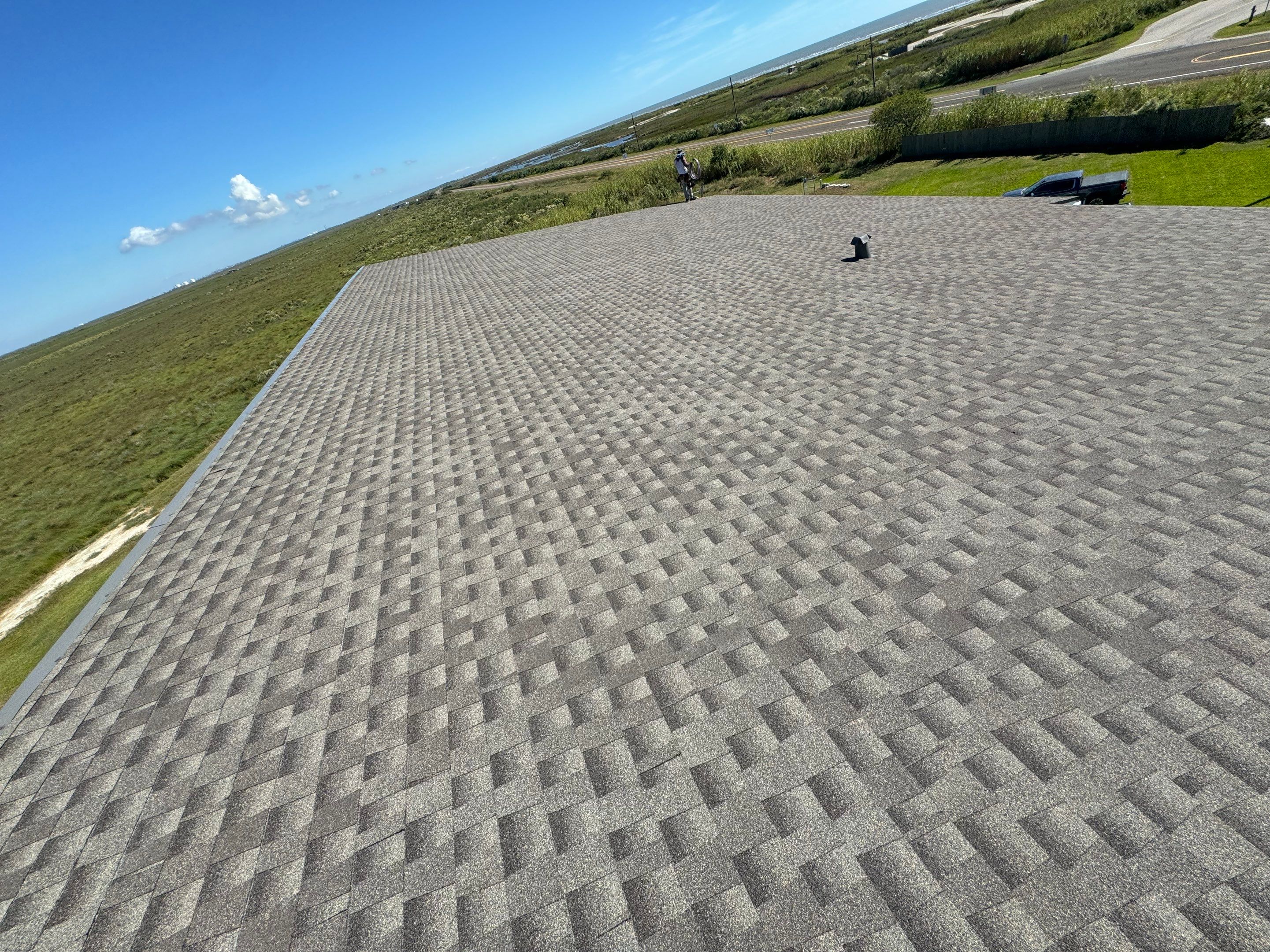 Residential Roof Replacement using GAF HDZ - Weathered Wood by Elite Roofing LLC