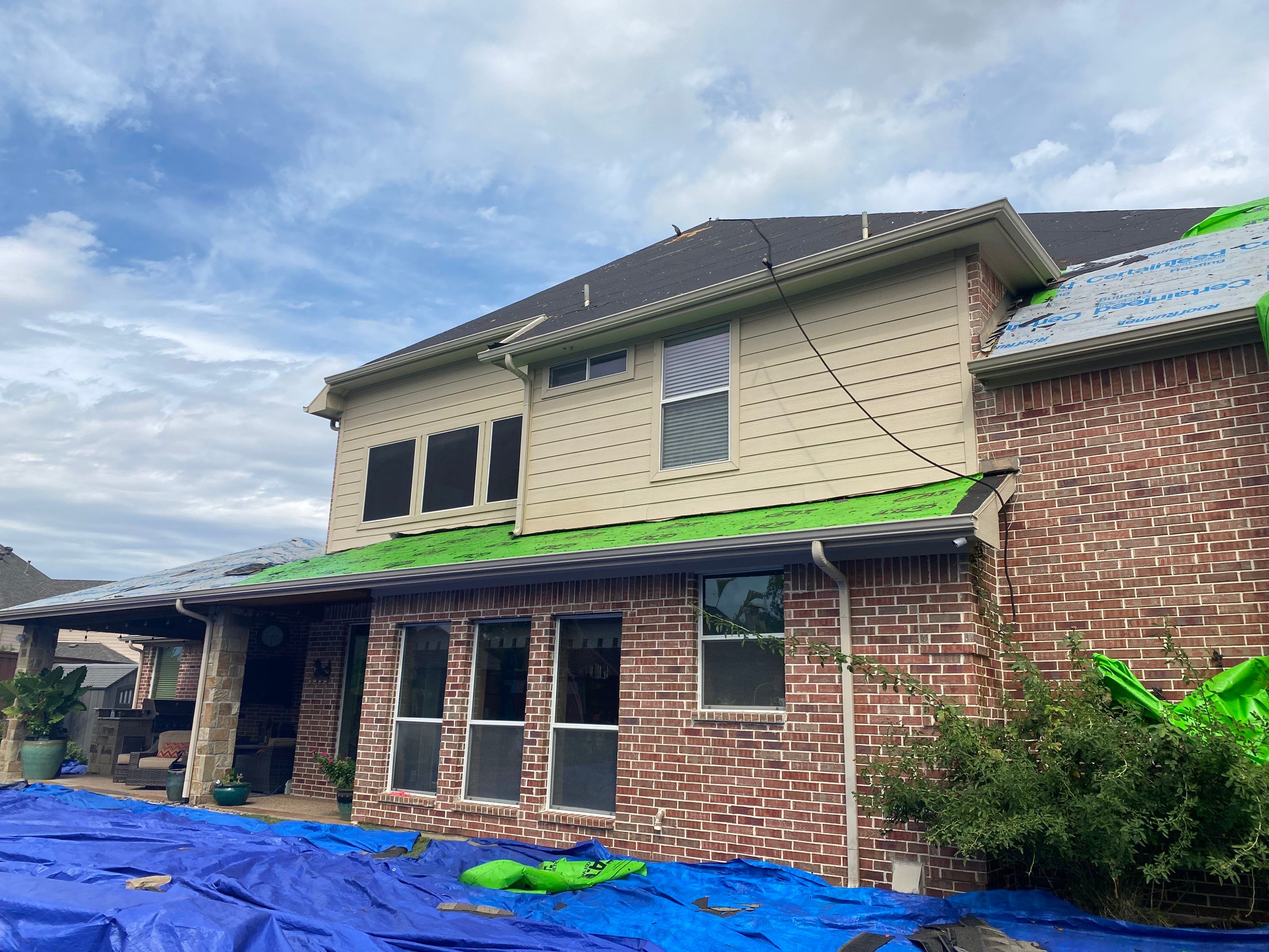 Residential Roofing Installation using Certainteed Landmark Max Def Weather Wood by Becker Roofing and Exteriors