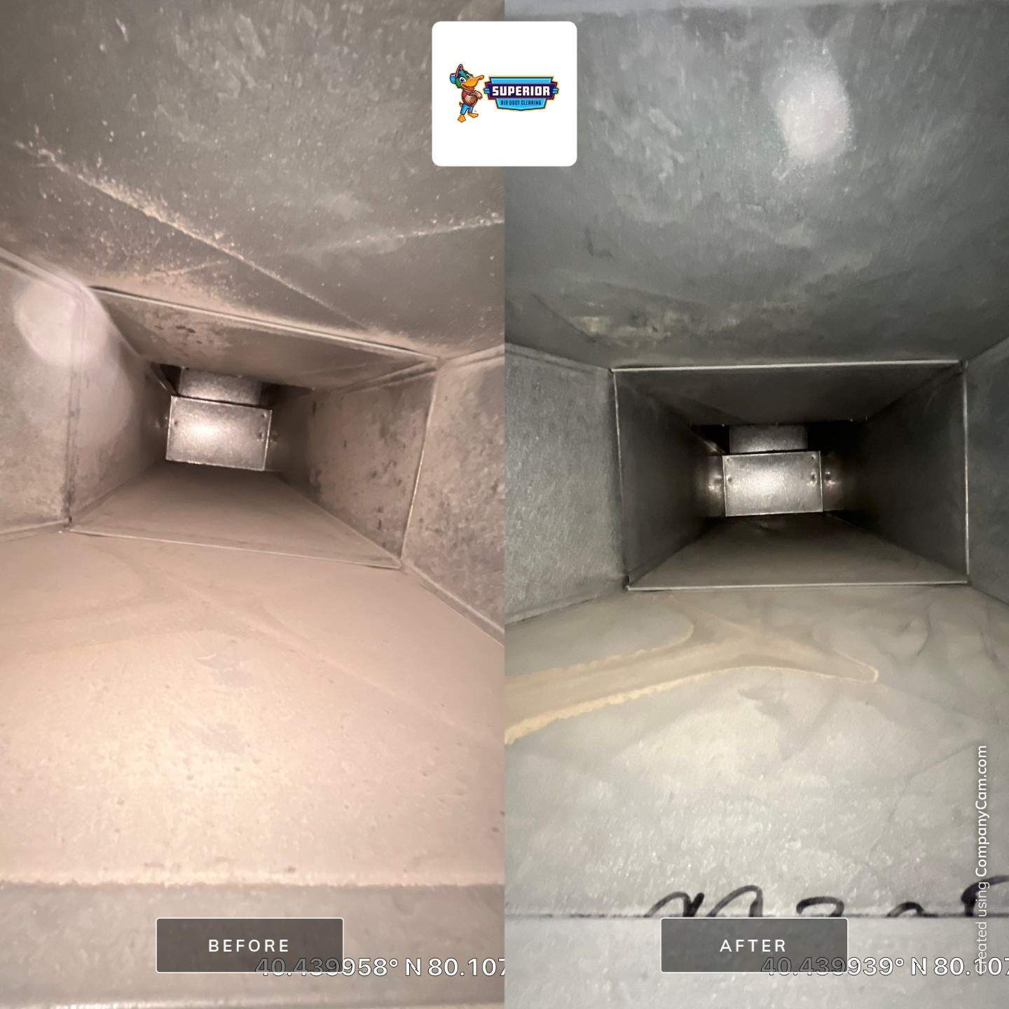 Air Duct Cleaning With a Vacuum Truck in Pittsburgh, PA by Superior Air Duct Cleaning