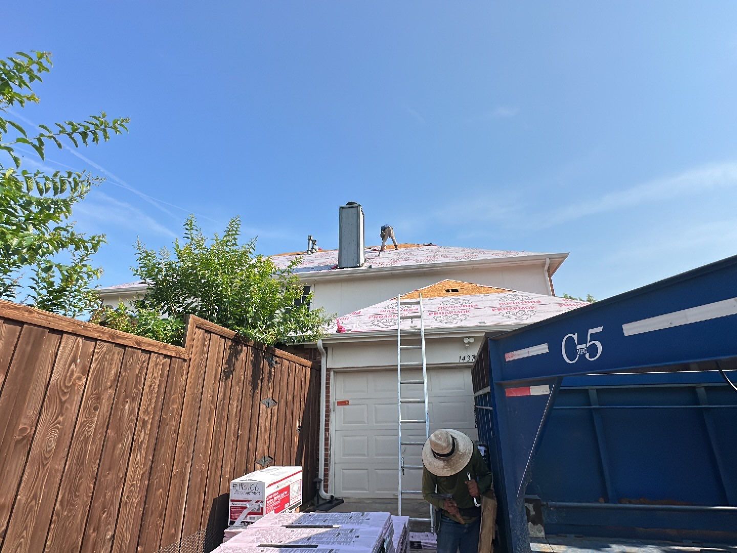 Roof Replacement in Allen TX by Pioneer Roofing
