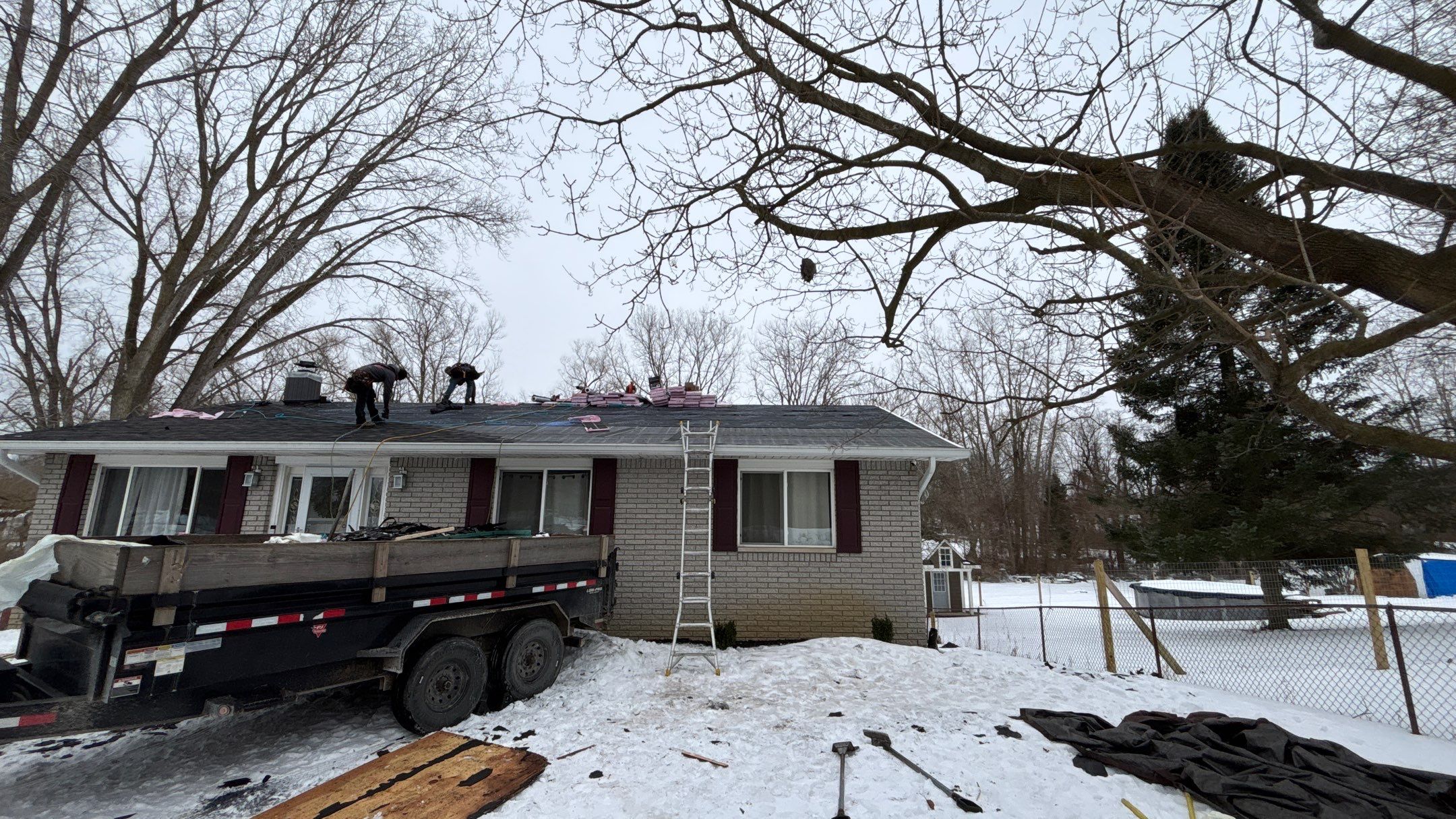 Roof Replacement using Owens Corning Duration Shingle by 180 Contractors