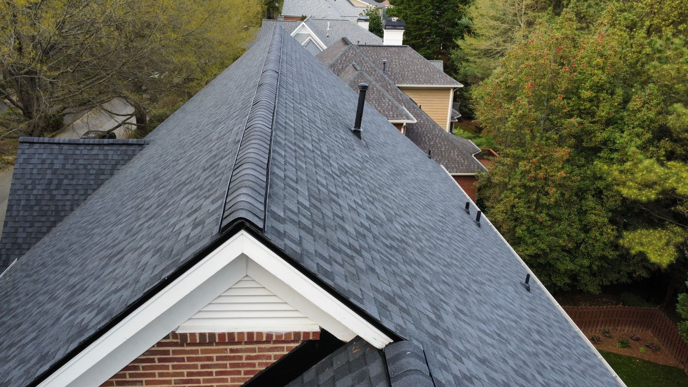 Atlanta, GA Roof Replacement CertainTeed Landmark Max Def Pro Moire Black by Reset Roofing