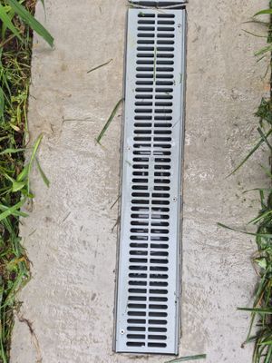 Channel drain installation Durham