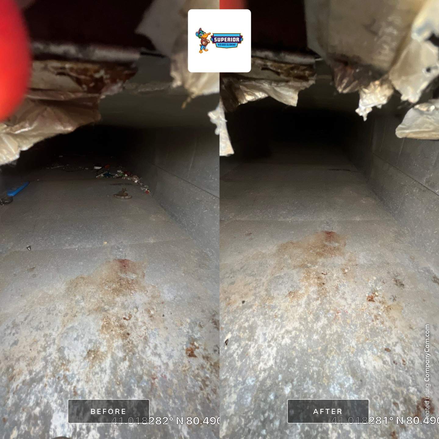 Air Duct Cleaning With a Vacuum Truck in Edinburg, PA by Superior Air Duct Cleaning