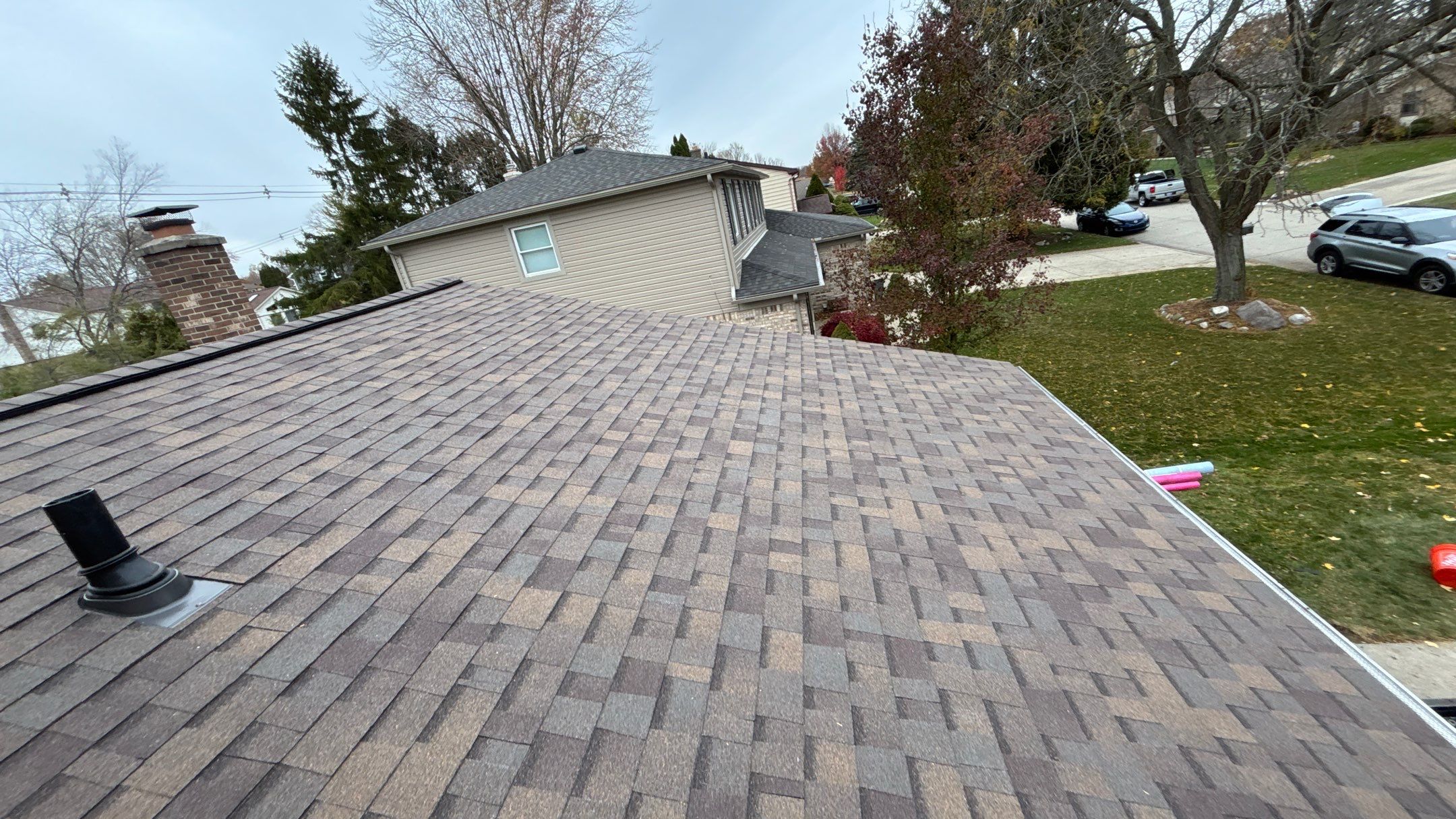 Roof Replacement using Owens Corning Teak by 180 Contractors
