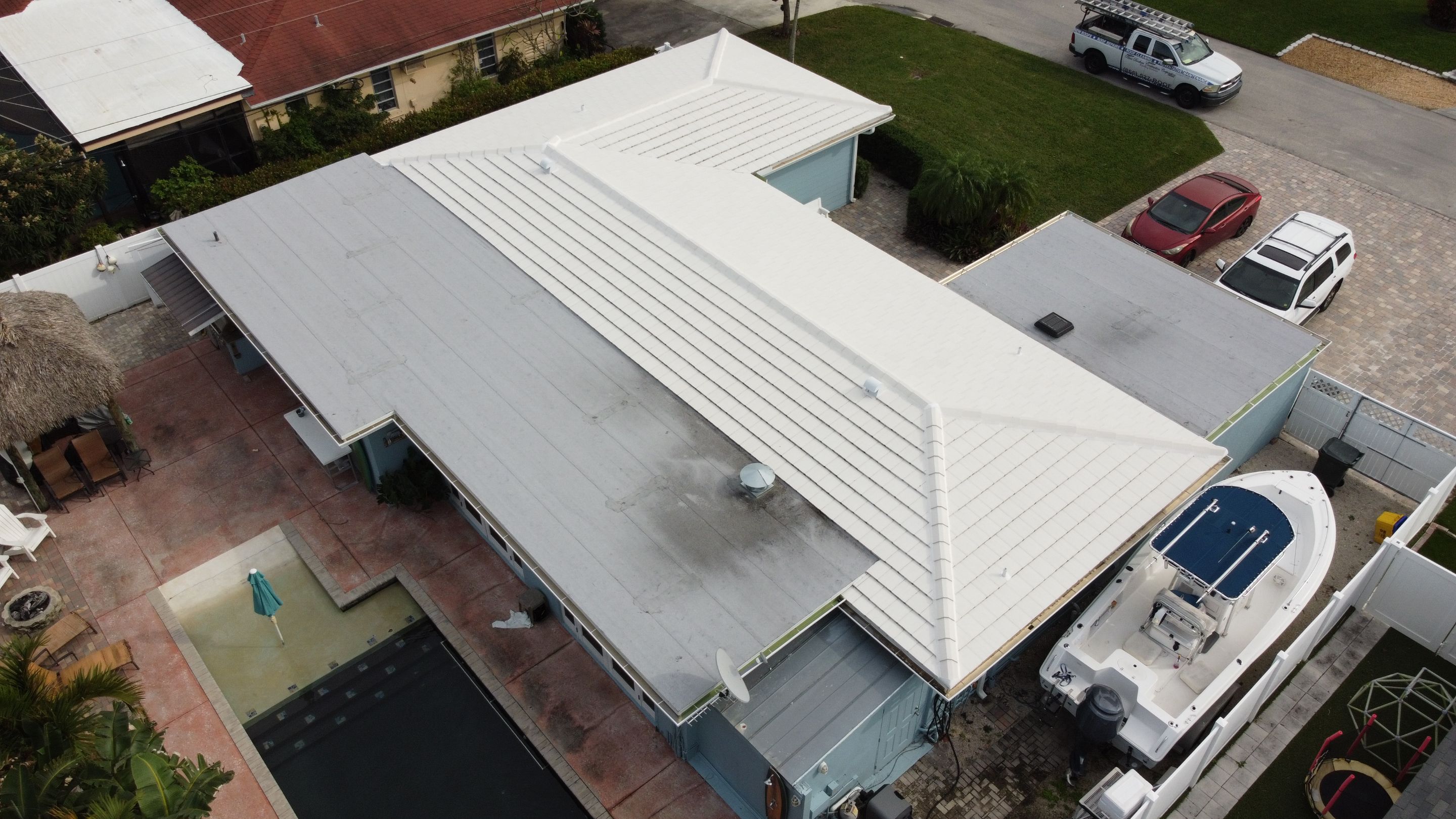 Residential Roofing Installation using Eagle Roofing Tile by BLUES BROTHERS ROOFING