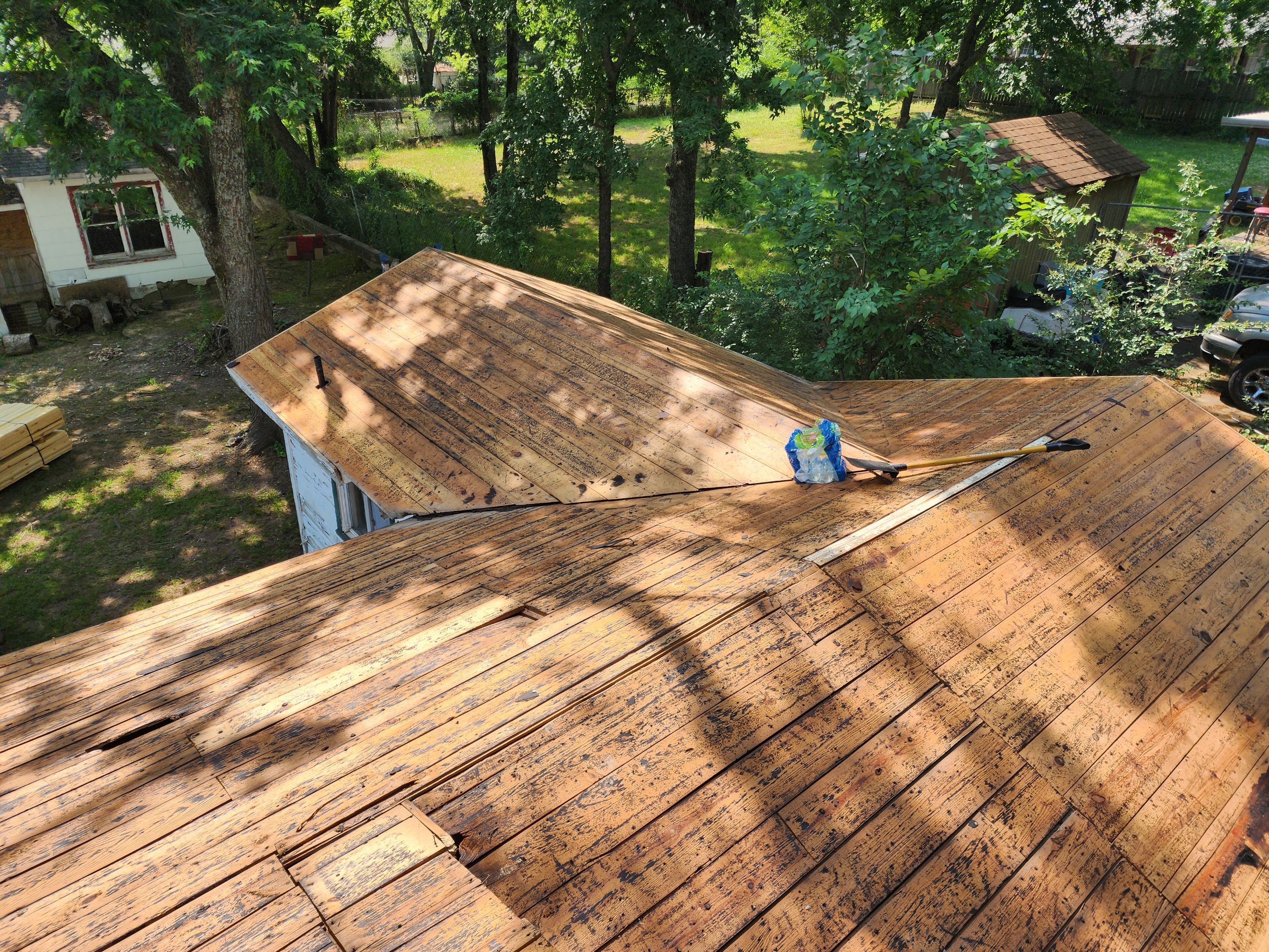 Residential Roofing Installation using 29 Gauge Galvalume Metal by Hostetler Roofing