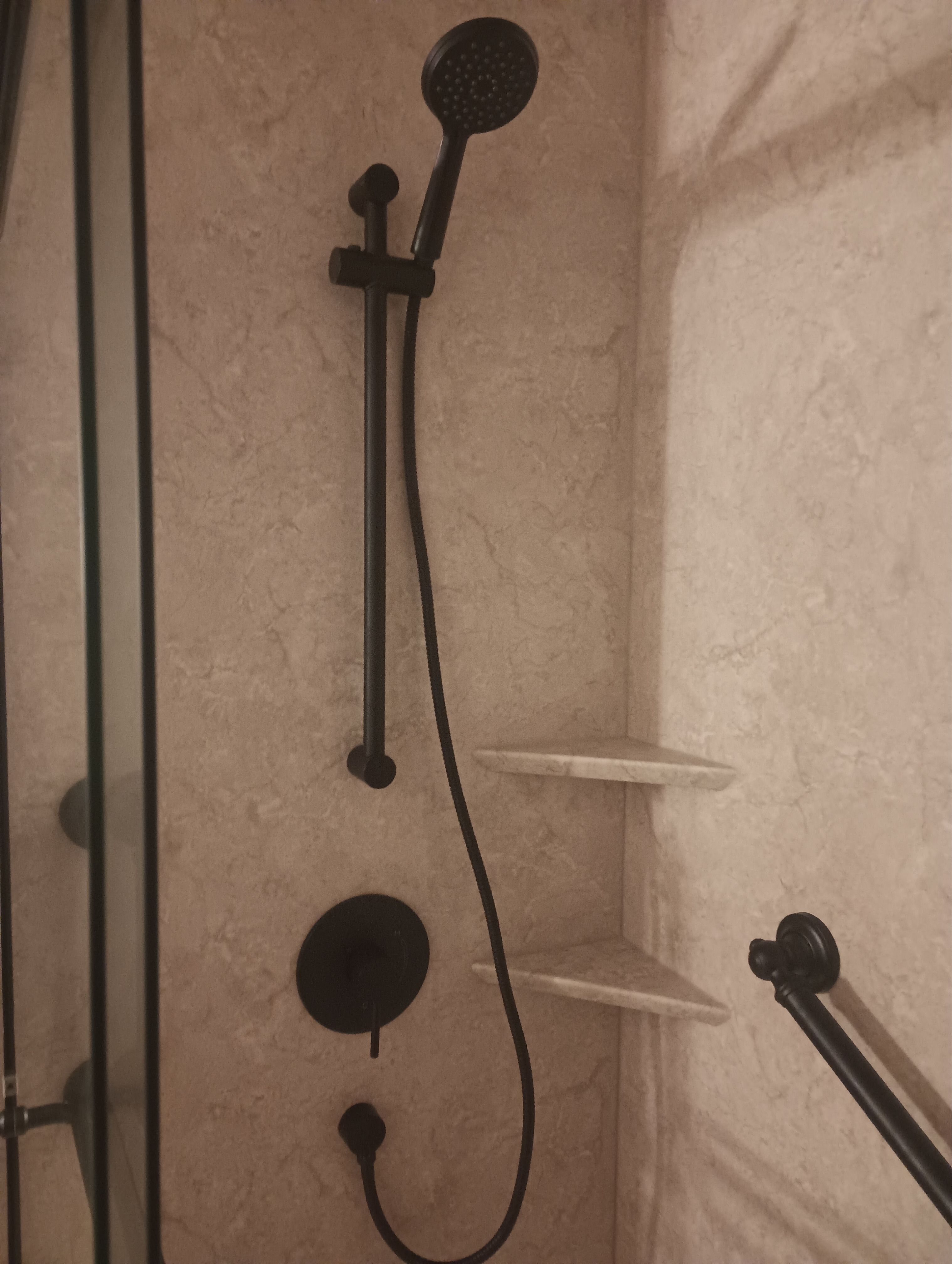Tub to Shower Conversion using BCI Acrylic Shower System by Secure Construction Company Inc
