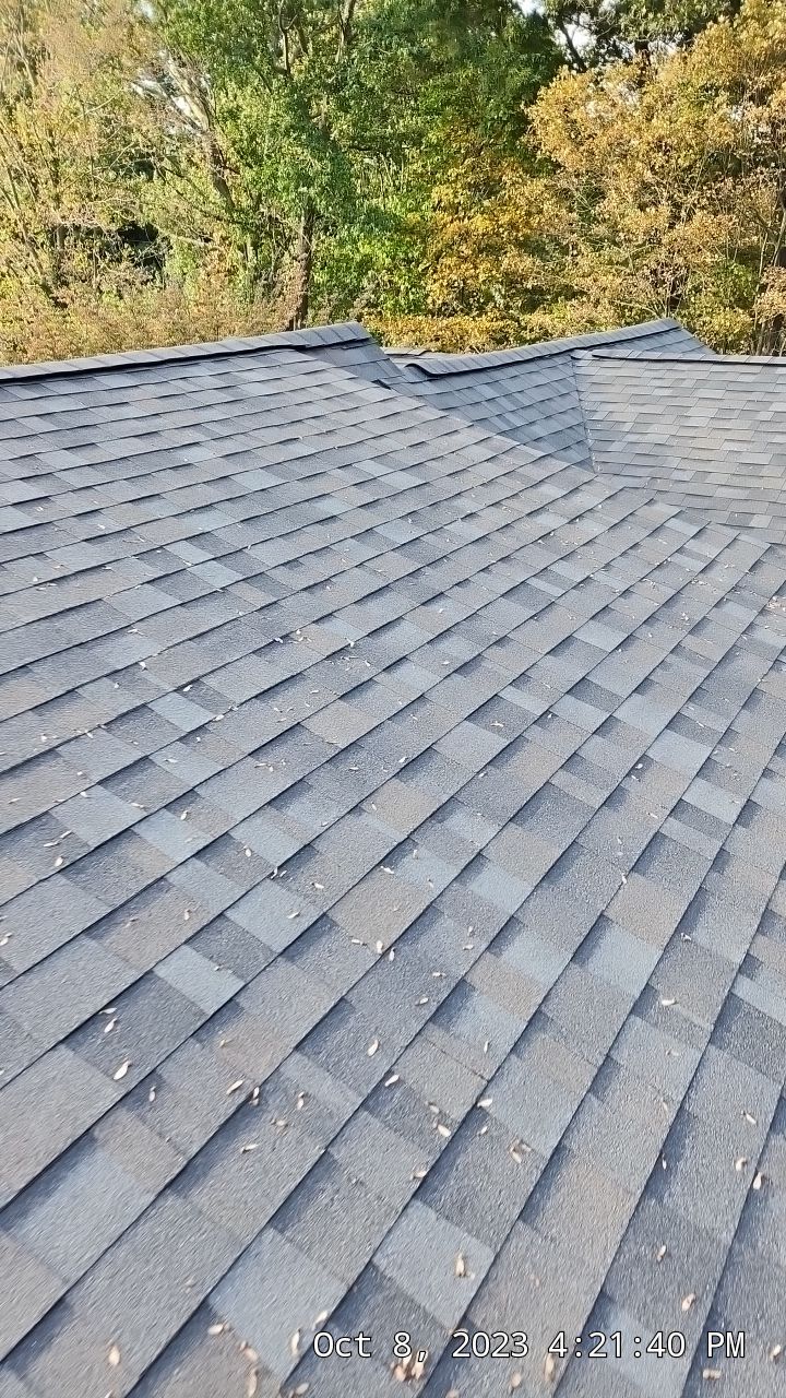 Residential Roofing Installation using Owens Corning TruDefinition Williamsburg gray by A Plus Exterior