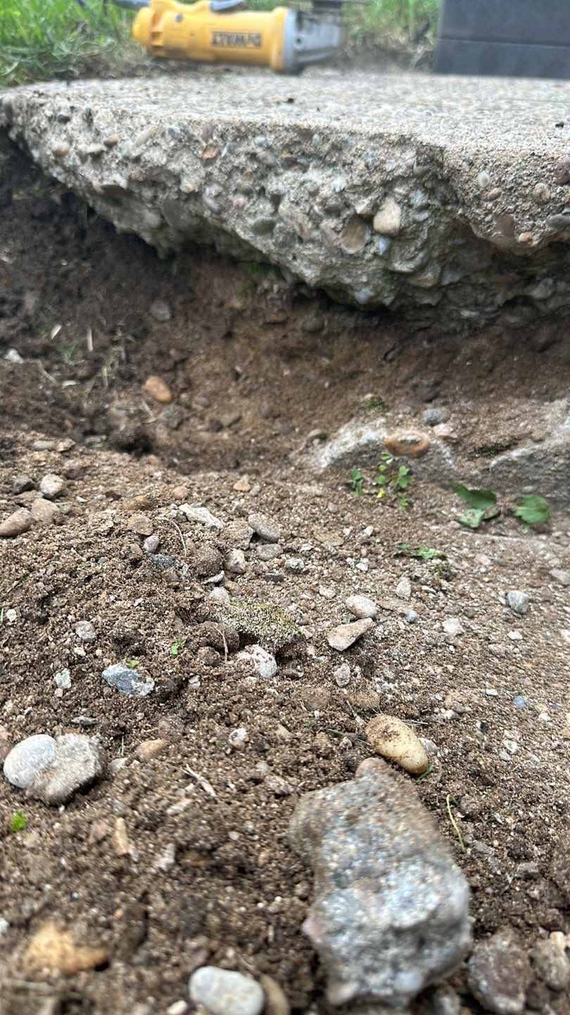 Twilight Garage, Walkway and Porch Project in Pittsburgh by Floors in a Day, Inc