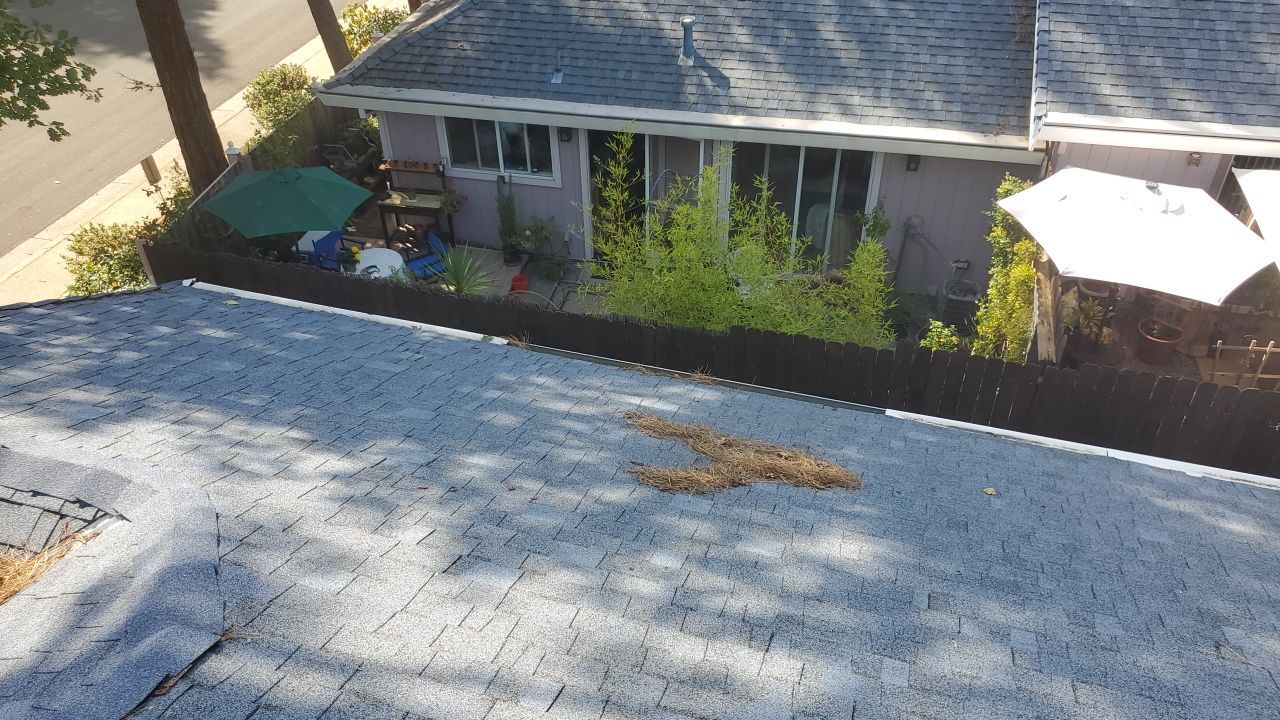 Attic Insulation, Roofing, and Solar for this in-town home by Byers Enterprises 