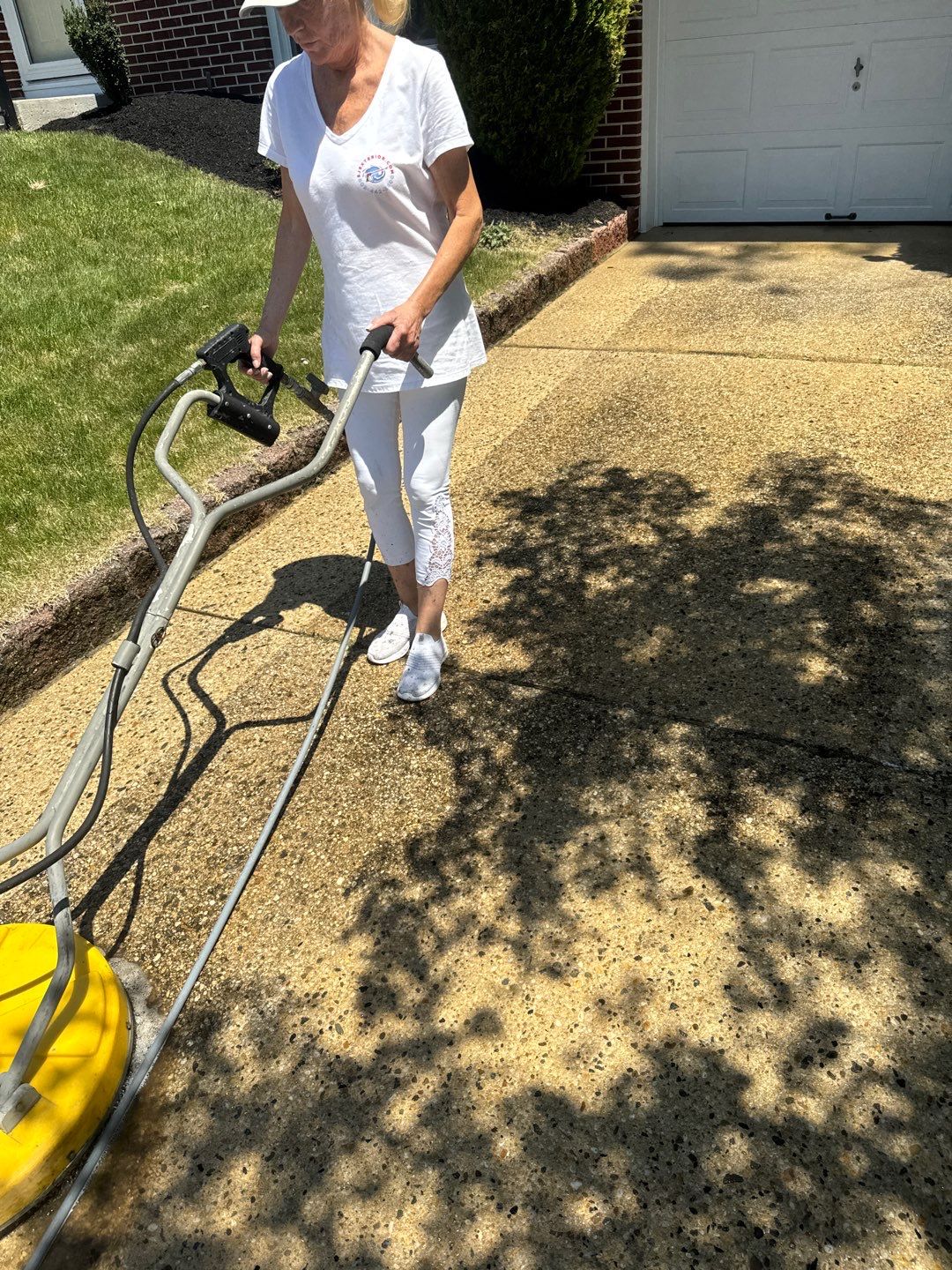 House Wash & Roof SoftWash (rear four season room) by SJ Exterior