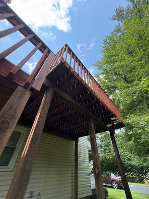 Gutter Cleaning in Park Ridge, NJ — Gallo Bros job photo