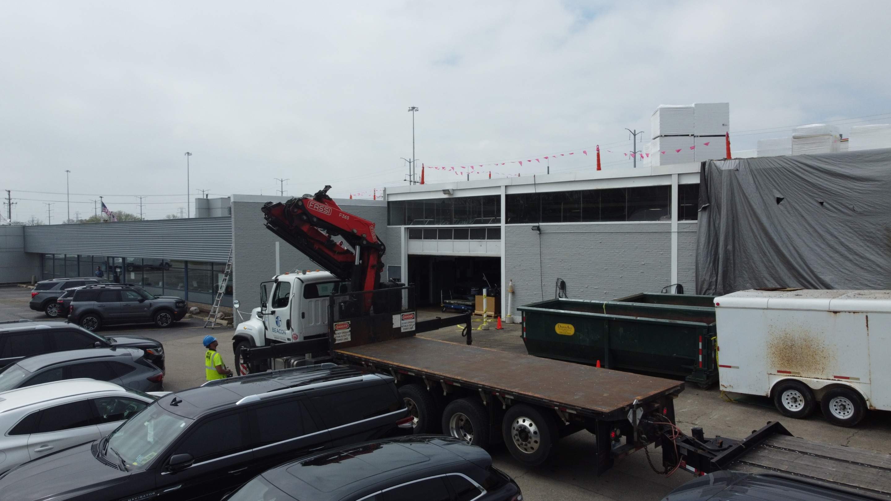 Ford Dealership - Re-Roof by Pink Roofing