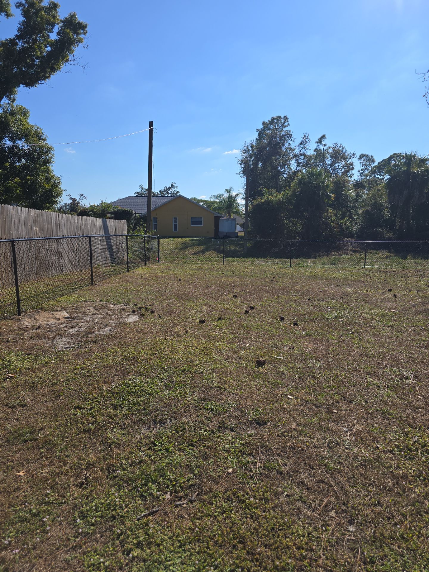 Chain Link Install in North Port by True Fence LLC