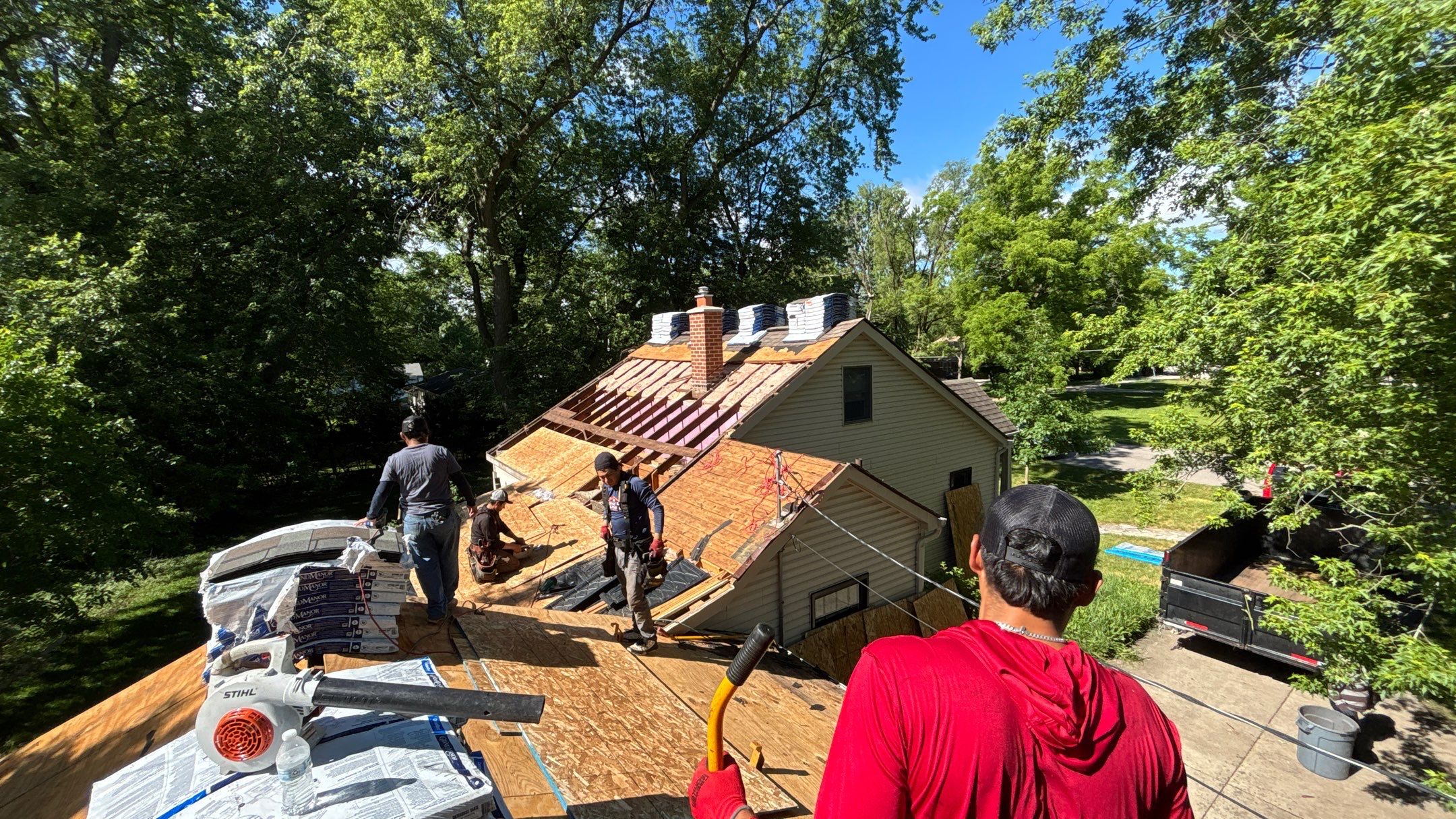 Roof Replacement using CertainTeed Landmark by 180 Contractors